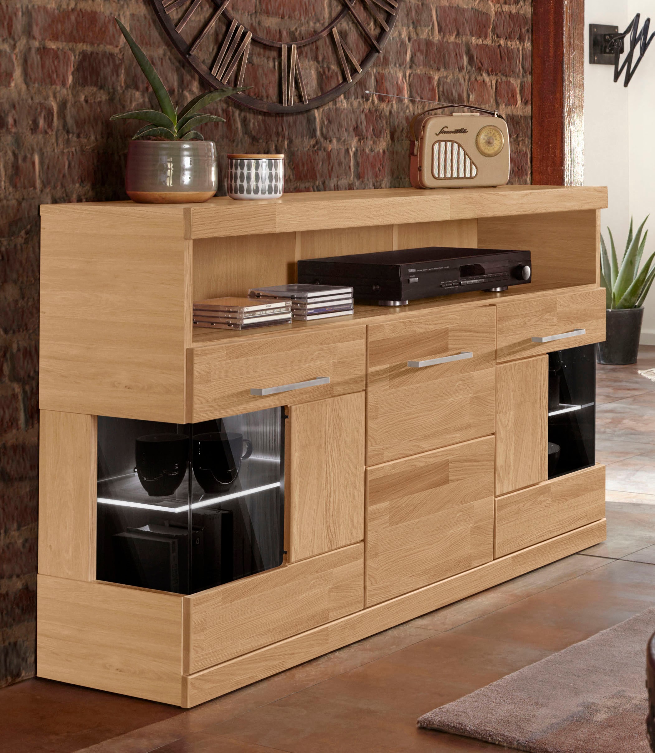 Woltra Sideboard »Ribe«, Breite 125 cm