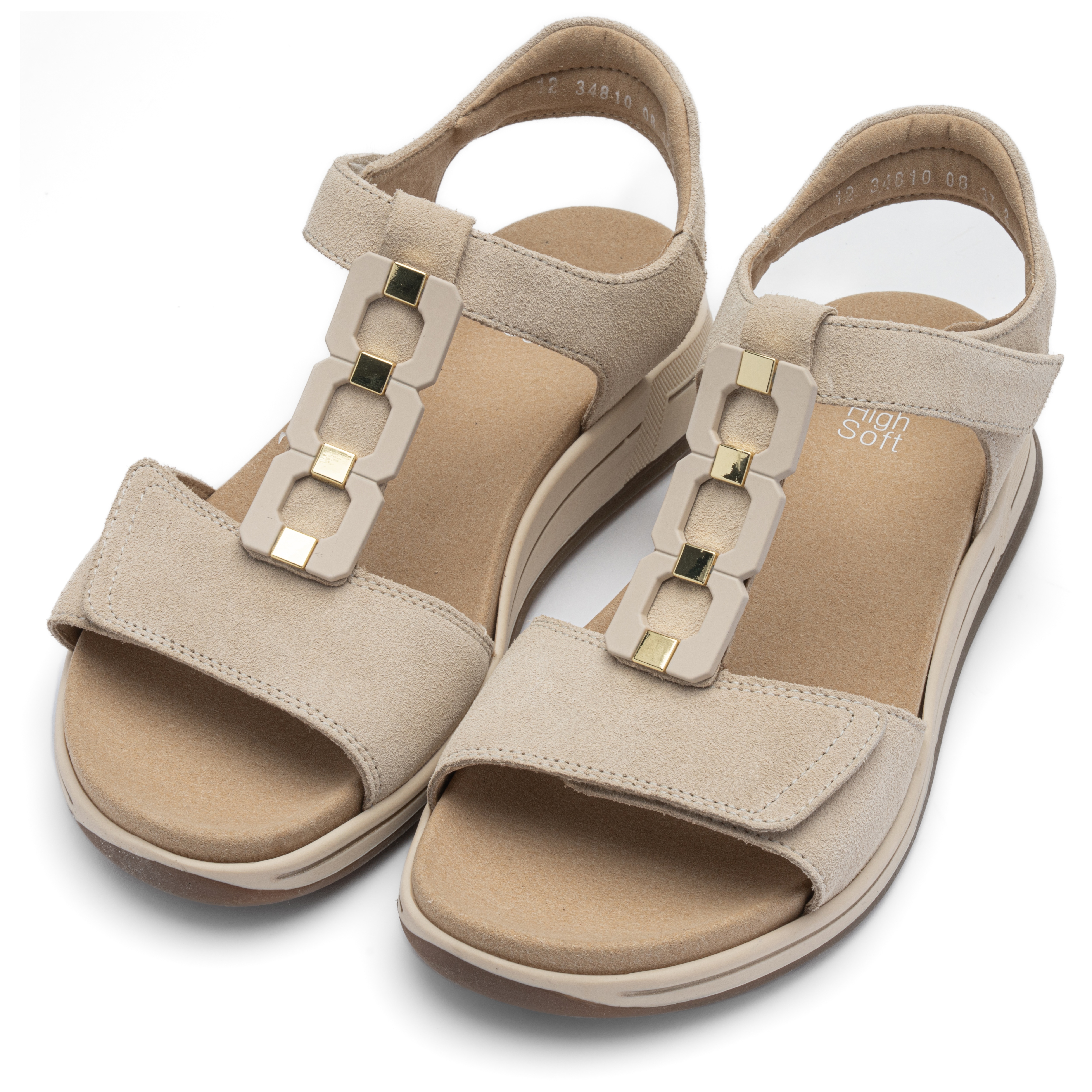 Ara "OSAKA-S" Keilabsatz, Riemchensandale mit High Soft-Funktion, H-Weite