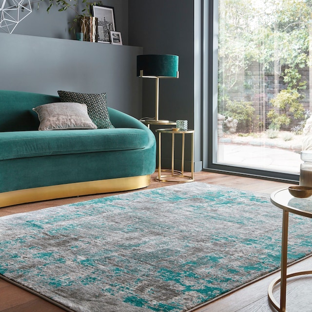 FLAIR RUGS Teppich »Wonderlust«, rechteckig, fußbodenheizungsgeeignet,  mehrfarbig, Vintage Design, Abstrakt auf Rechnung | BAUR