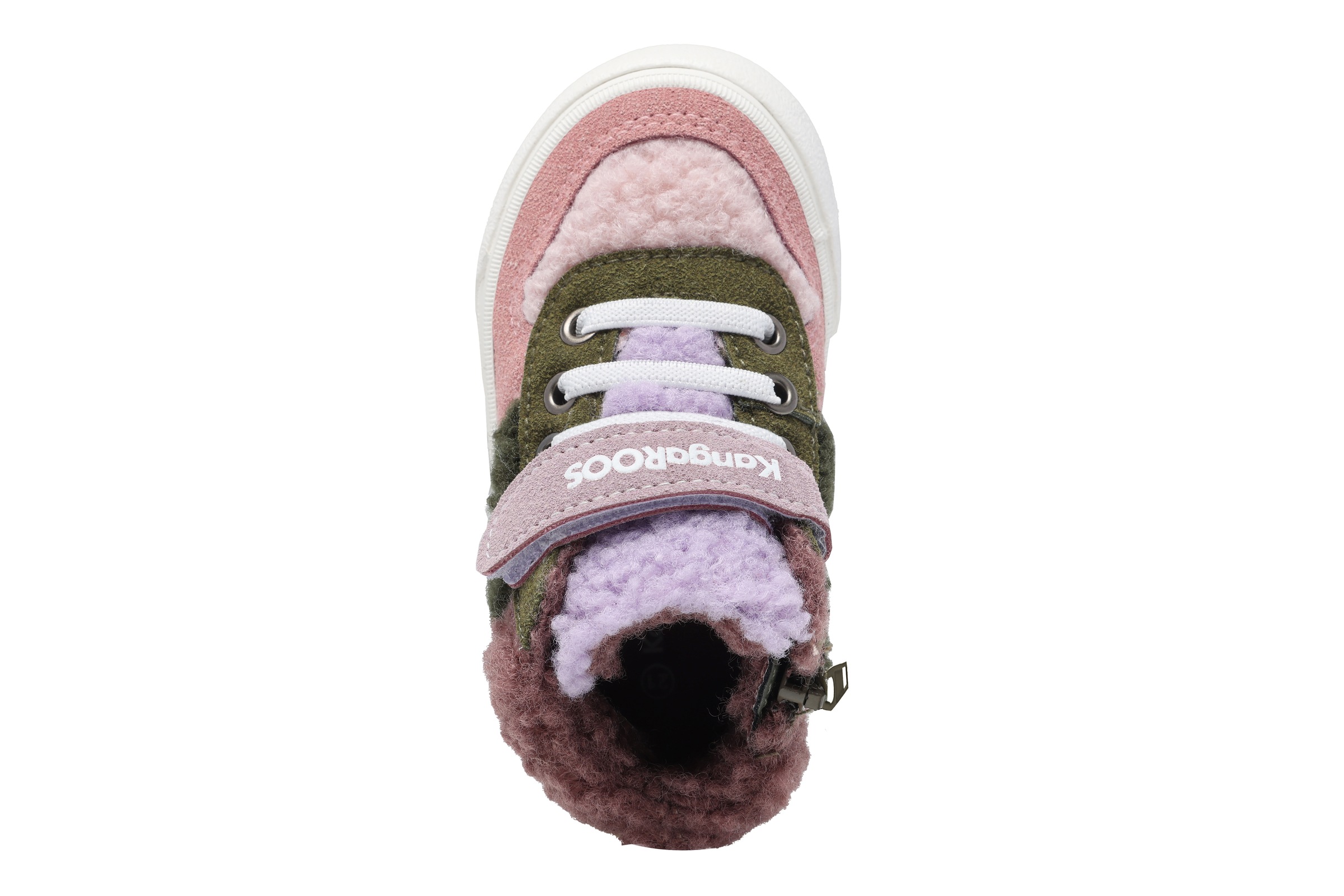 KangaROOS Kavu Shady Fur EV Sneaker Multi Size 26 3