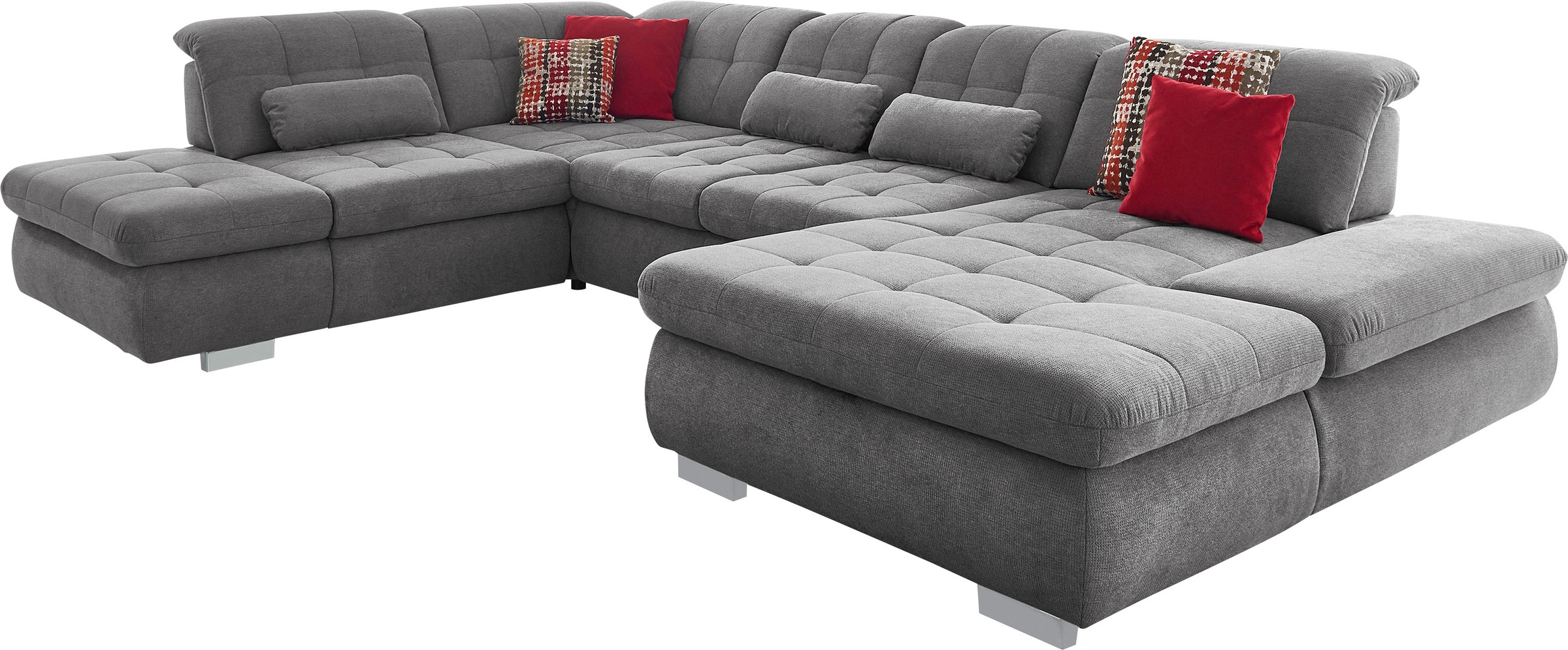 Die PlanBar Ecksofa »MP-IN17004 L-Form«, wahlweise mit Funktionen, Federkern-Polsterung