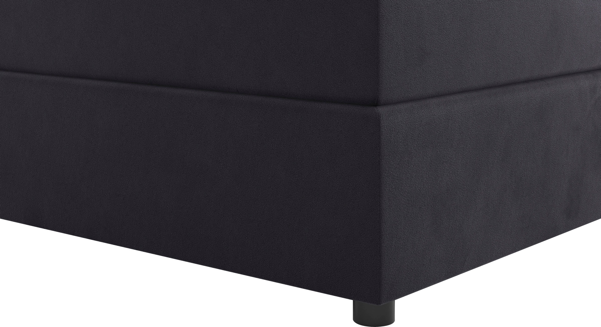 COTTA Boxspringbett »Castle«, mit Strasssteinen im Kopfteil, inkl. Topper