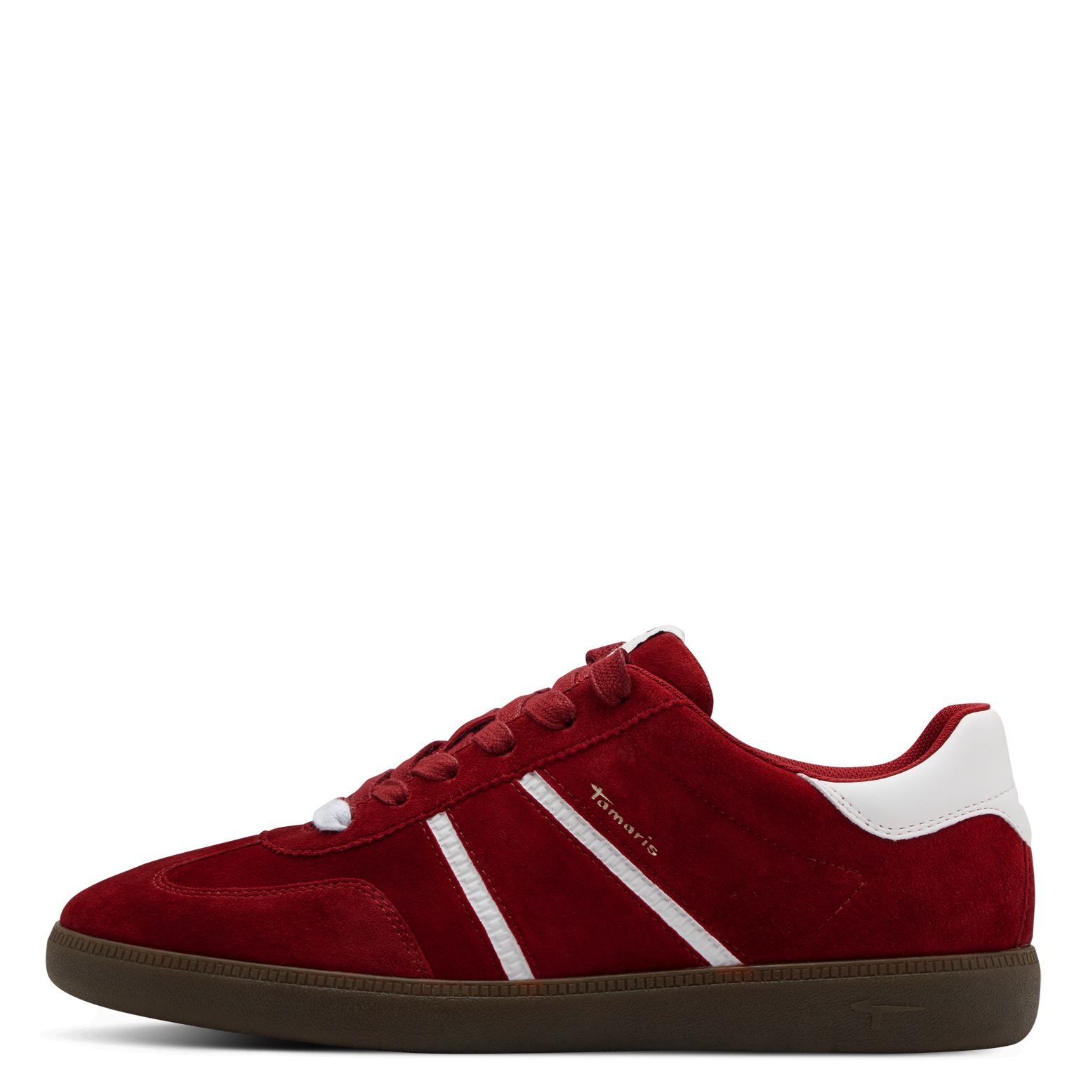 Tamaris Plateausneaker, Freizeitschuh, Halbschuh, Schnürschuh mit gepolstertem Schaftrand