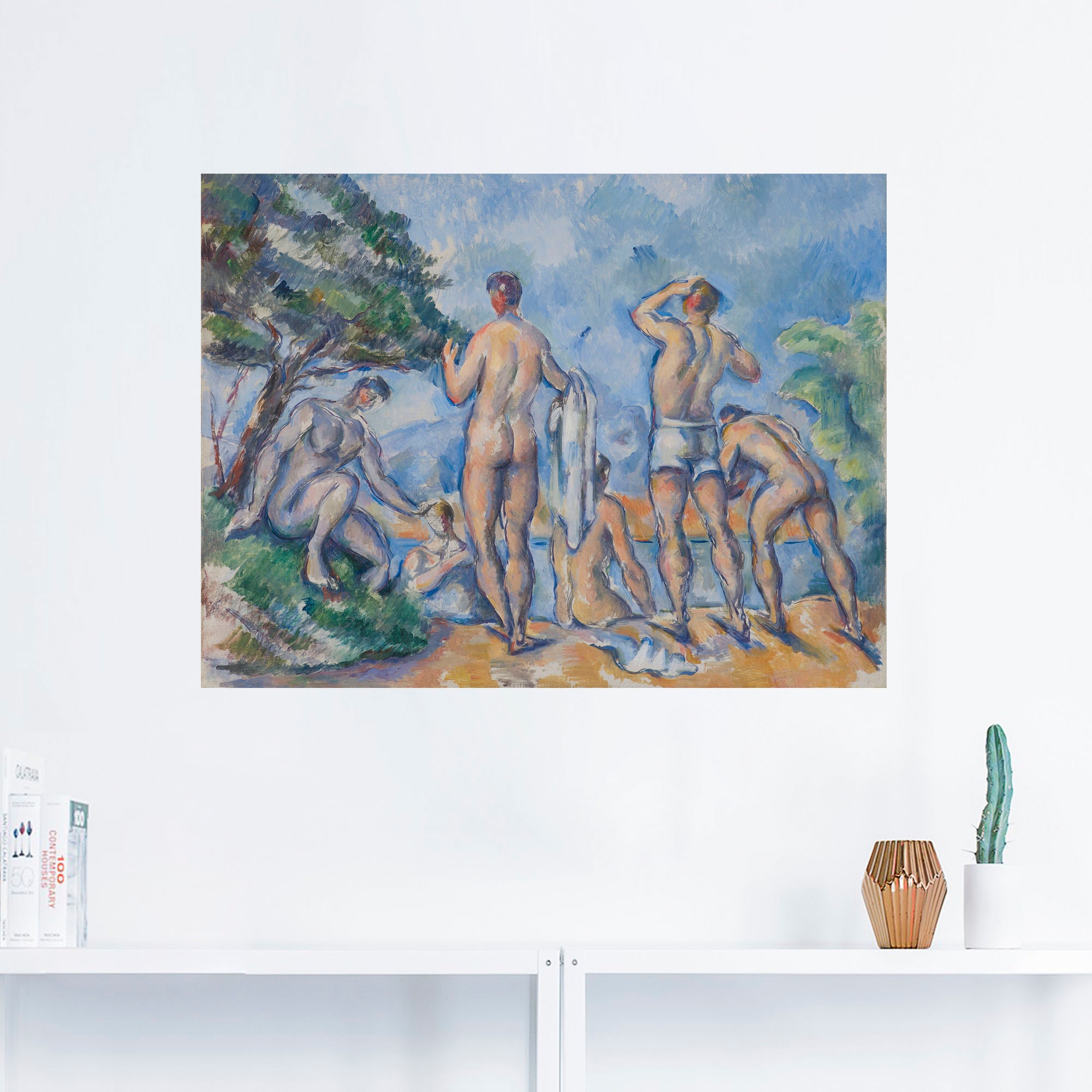 Artland Kunstdruck »Badende. 1890-92«, Erotische Bilder, (1 St.), als Alubild, Leinwandbild, Wandaufkleber oder Poster in versch. Größen