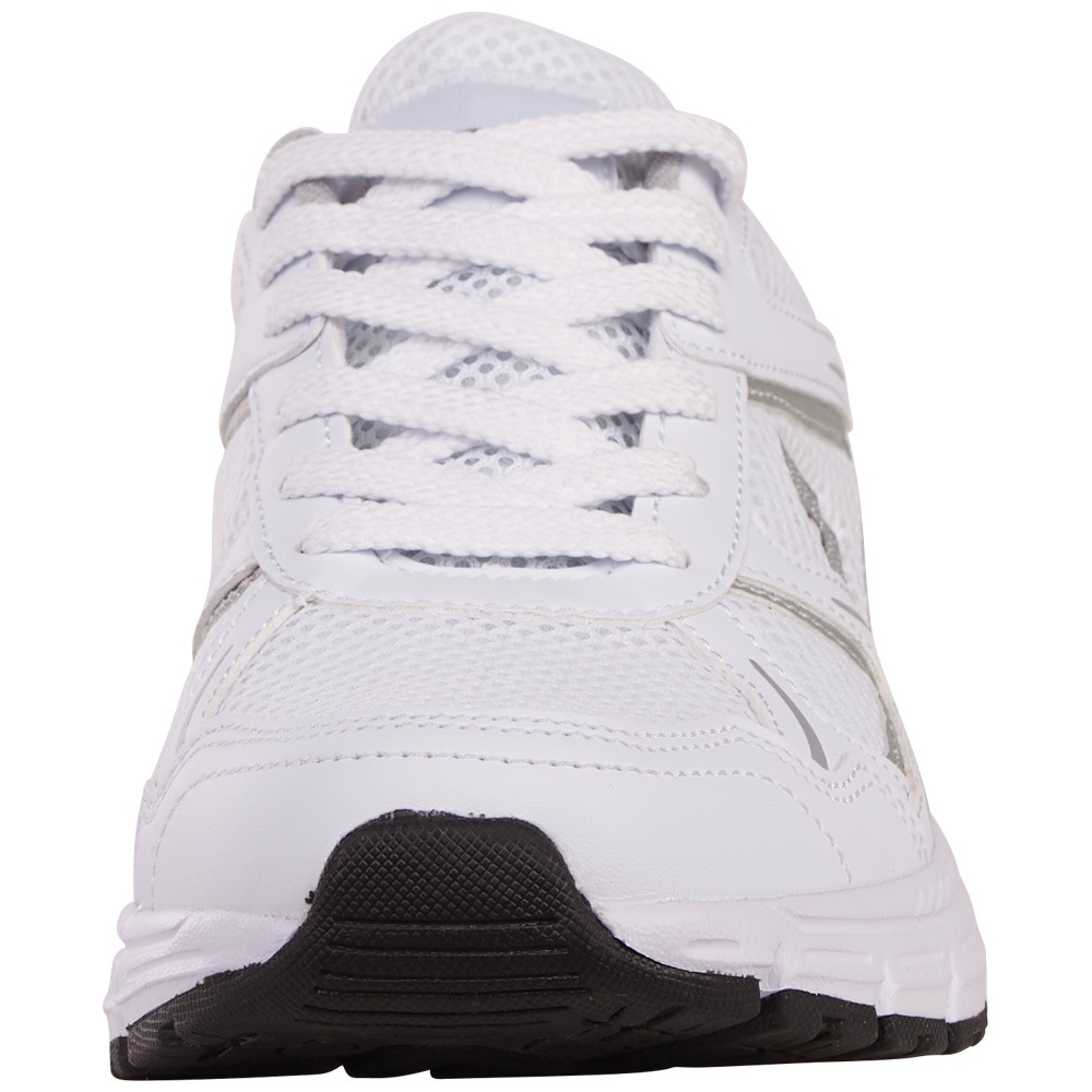 Sneaker LOTTO, Damen, Gr. 40, weiß (weiß, silber), Kunstfaser, Synthetik, metallic, Schuhe Sneaker, - besonders leicht & bequem 5