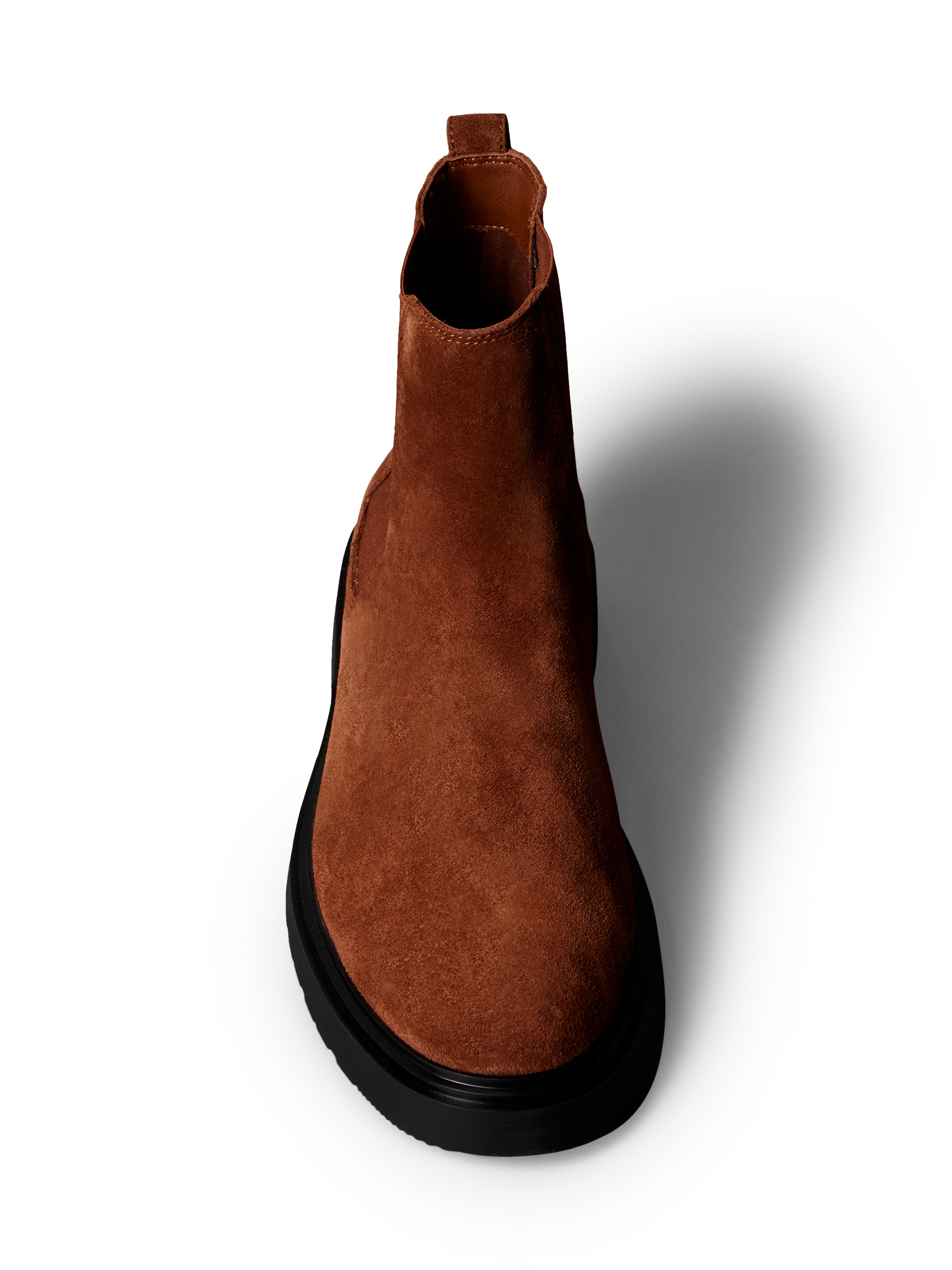 Calvin Klein Jeans Chelseaboots »COMBAT ESS CHELSEA BOOT SU«, Stiefelette, Schlupfboots, Profilsohle, mit Anziehlasche