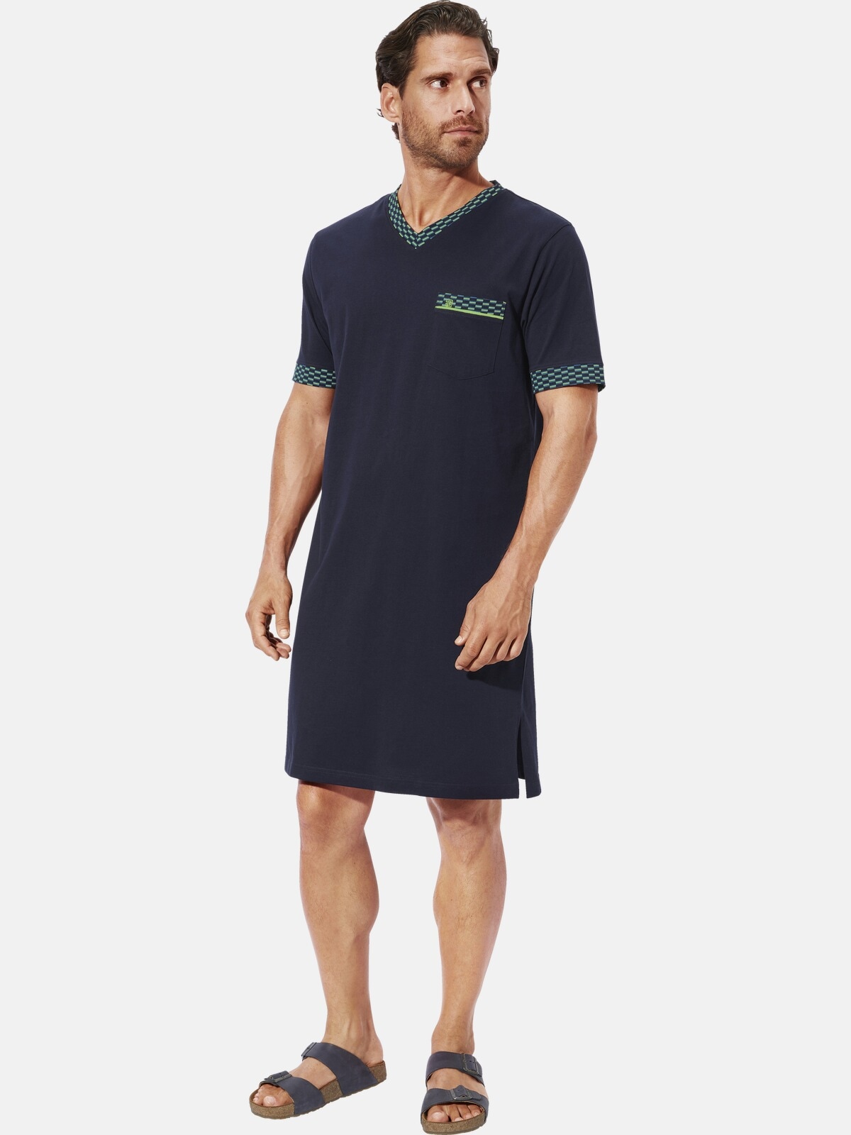 Jan Vanderstorm Pyjama »Doppelpack Nachthemd HOIMAR«