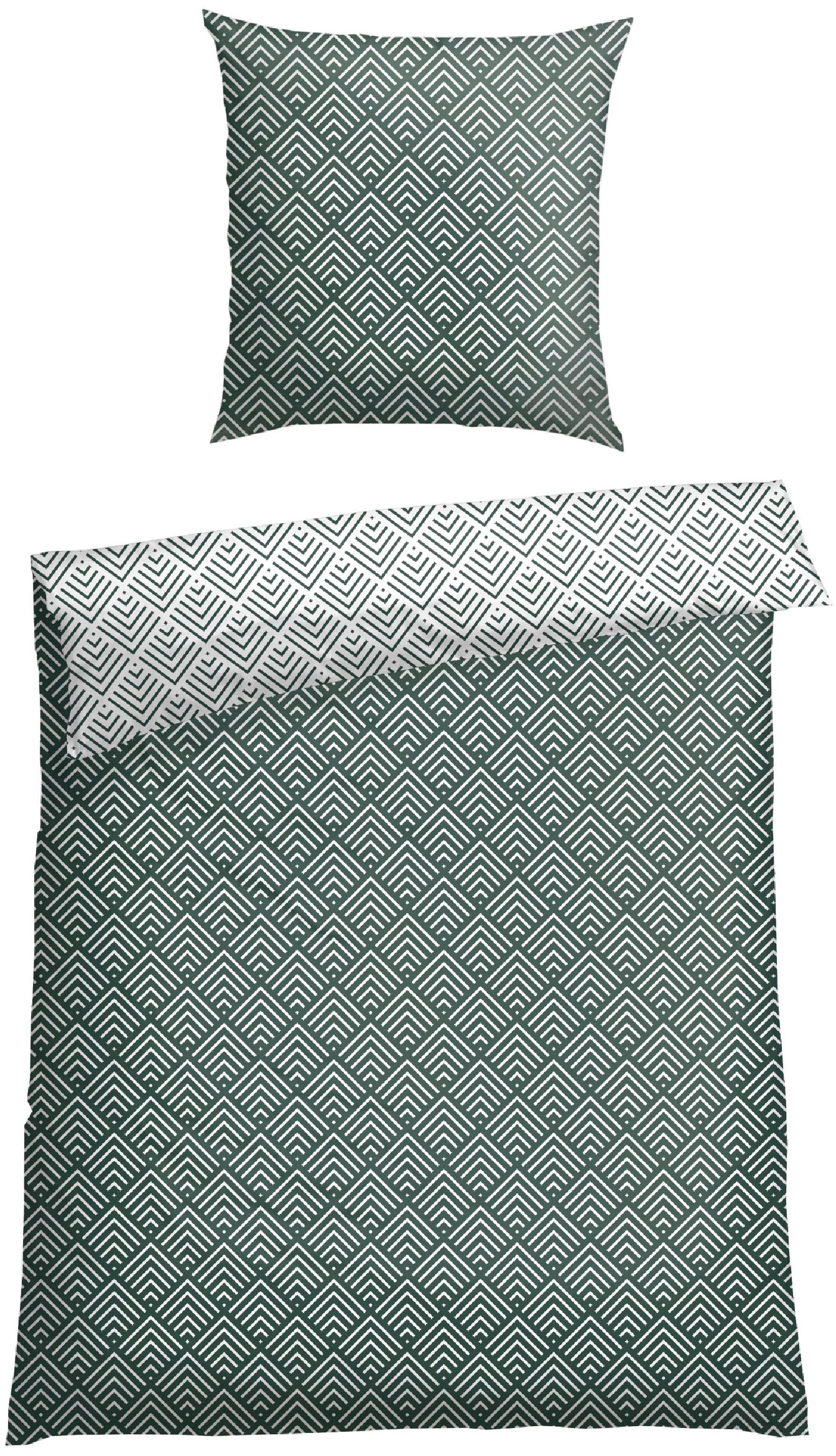 Schiesser Bettwäsche "Mabel aus weicher Baumwolle mit abstraktem Muster" 2 günstig online kaufen