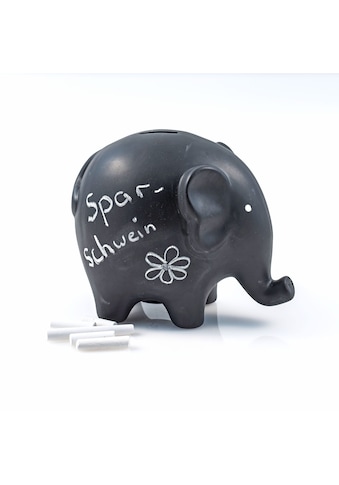 pajoma Spardose »Elefant«, Sparschwein, aus Keramik, zum Beschriften, inkl. Kreide kaufen