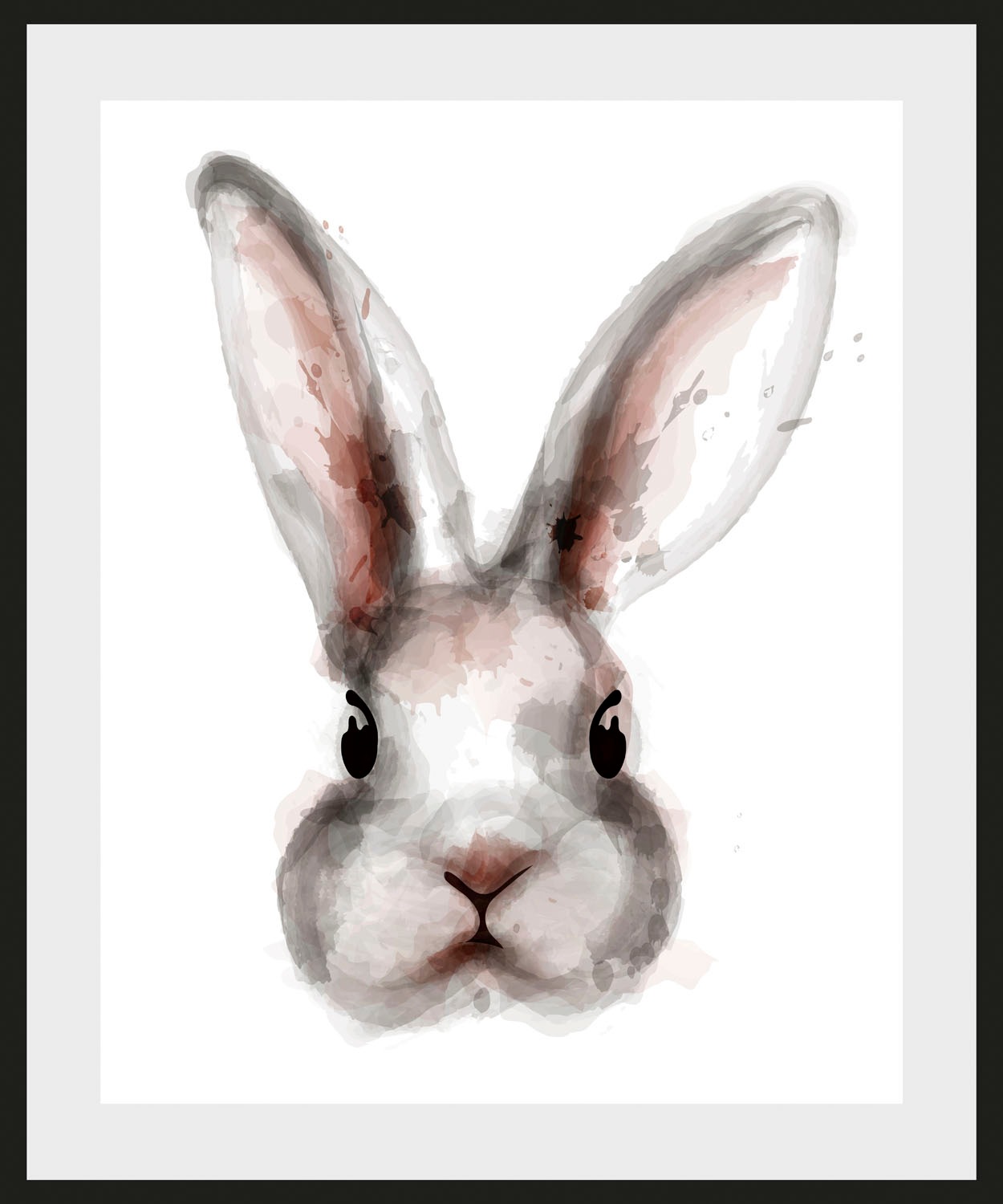 queence Bild "Aada", Hase-Hasen-Kunst-Haustiere, (1 St.), HD Premium Poster günstig online kaufen