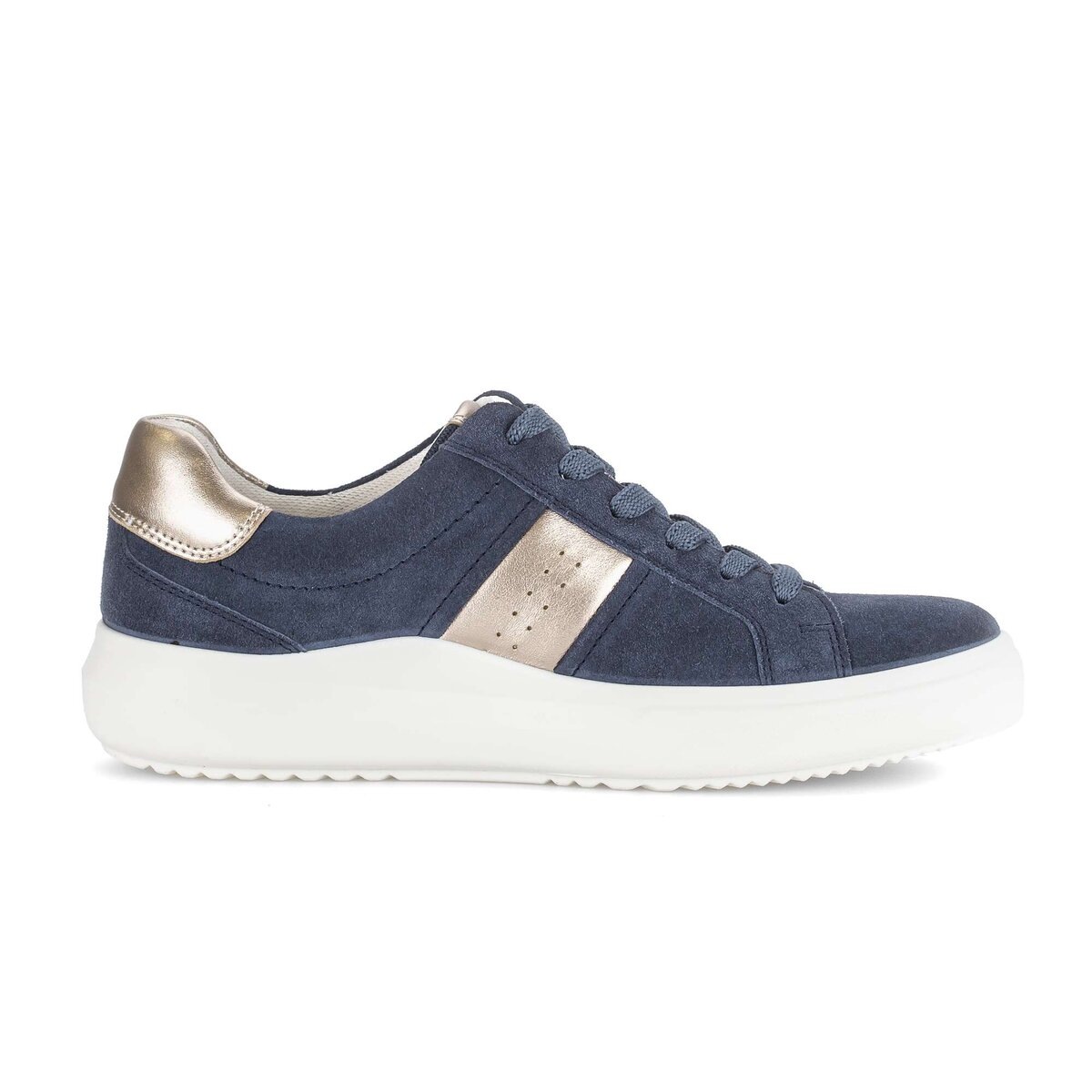 Gabor Sneaker »Sneaker low Materialmix Leder/Lederimitat«