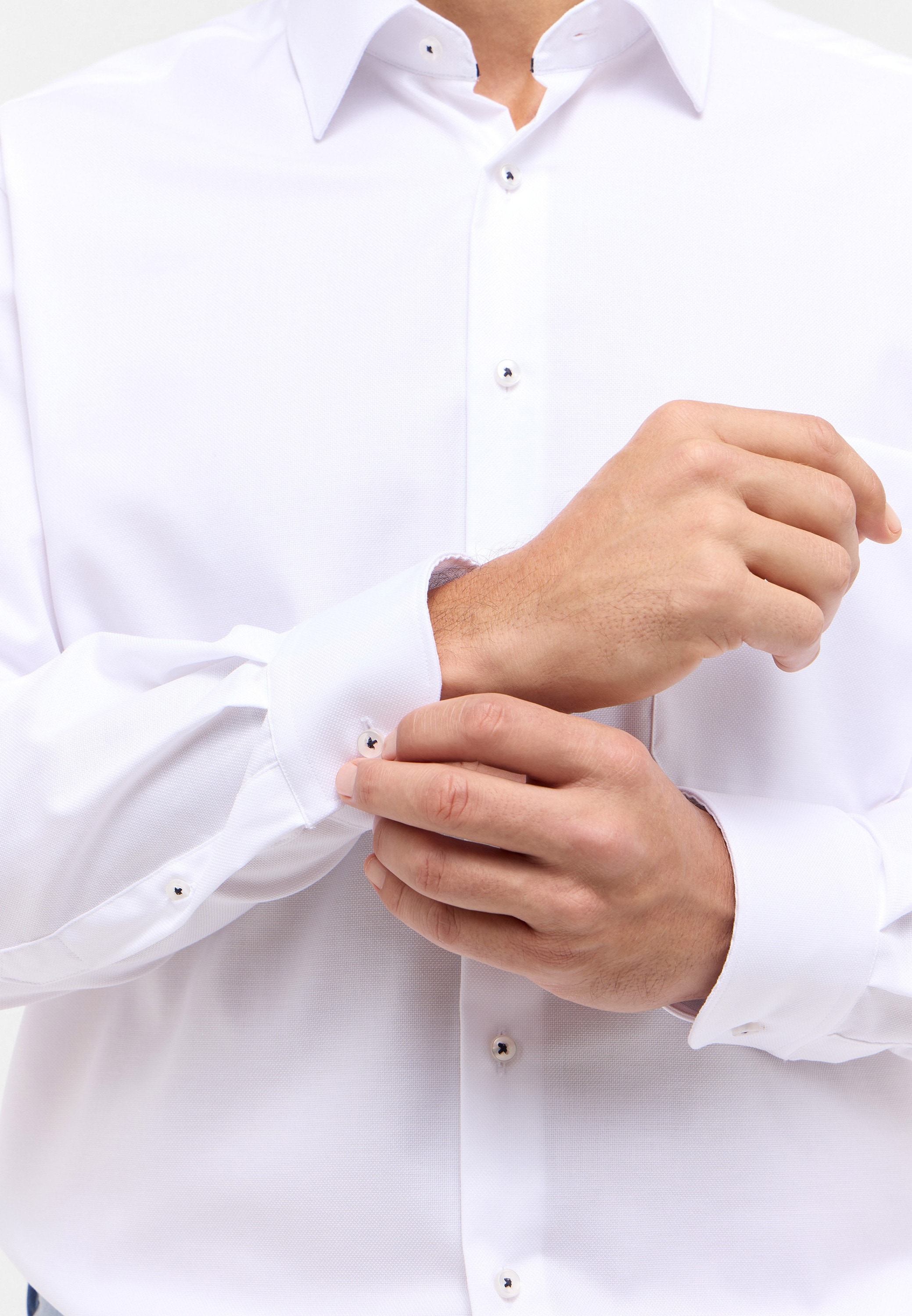 Thumbnail - Eterna Langarmhemd "COMFORT FIT" NON IRON (bügelfrei)