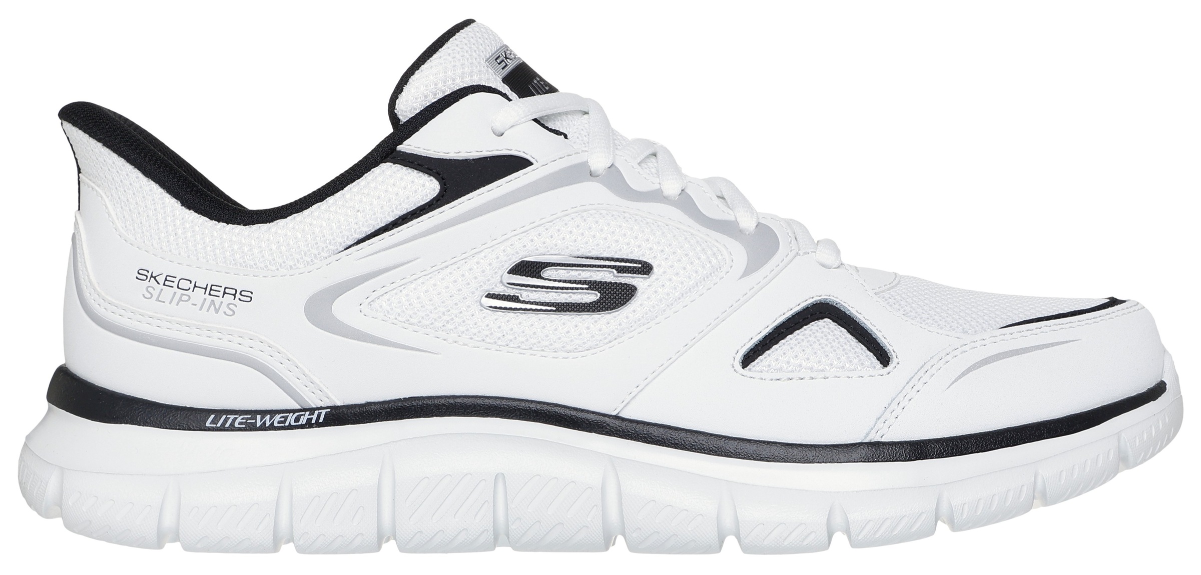 Skechers Slip-On Sneaker »TRACK«, Freizeitschuh, Schnürschuh mit Memory Foam