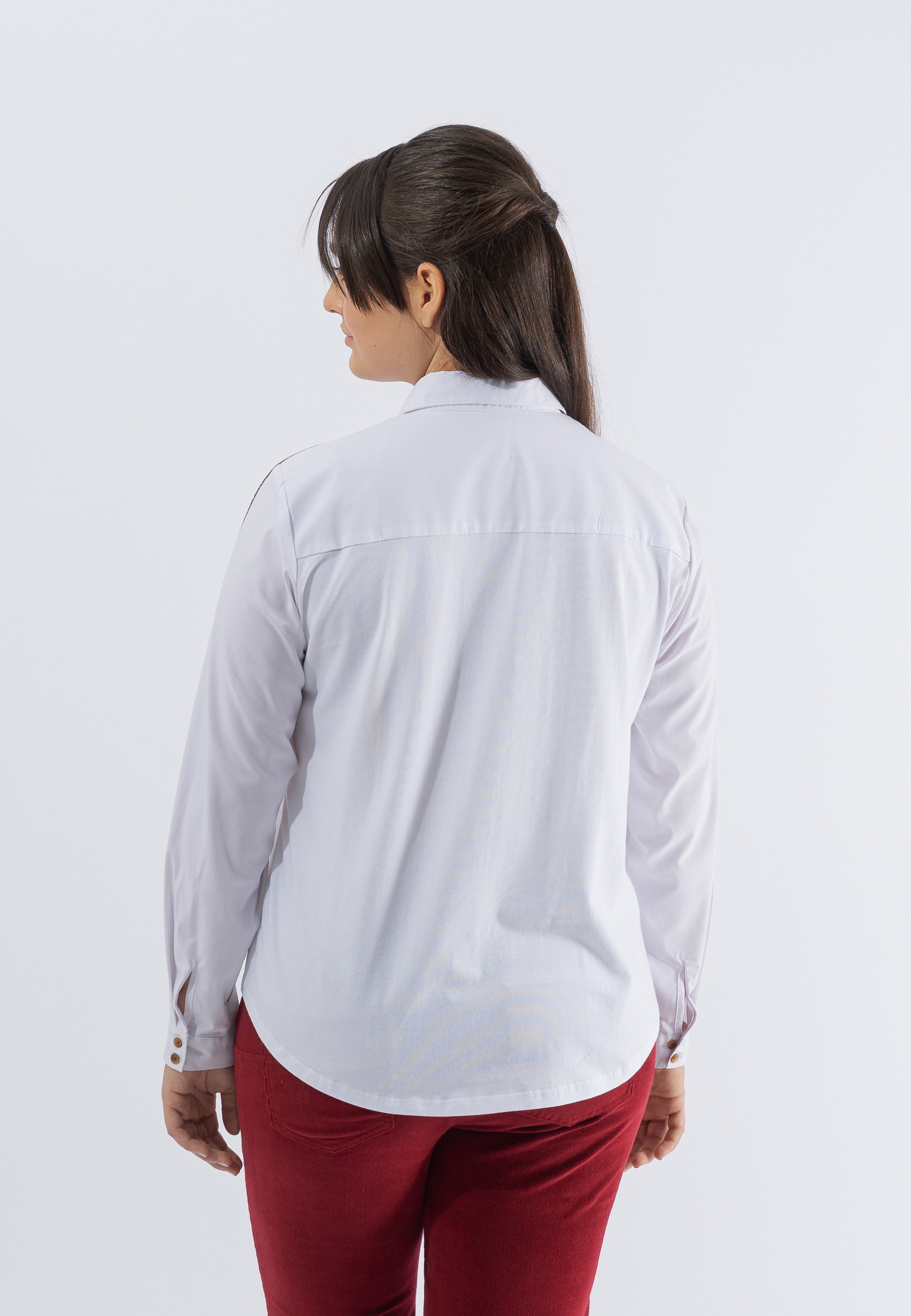 October Klassische Bluse, mit tollen Streifen-Details an den Schultern  online kaufen | BAUR