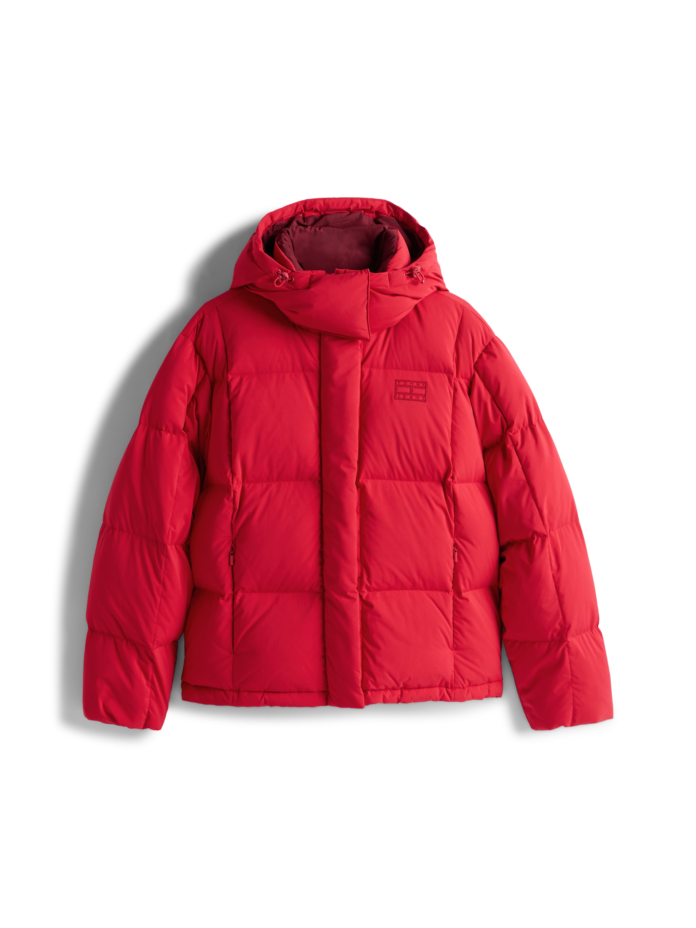 Tommy Jeans Steppjacke »TJW ALASKA GRID DOWN JACKET EXT«, mit Kapuze