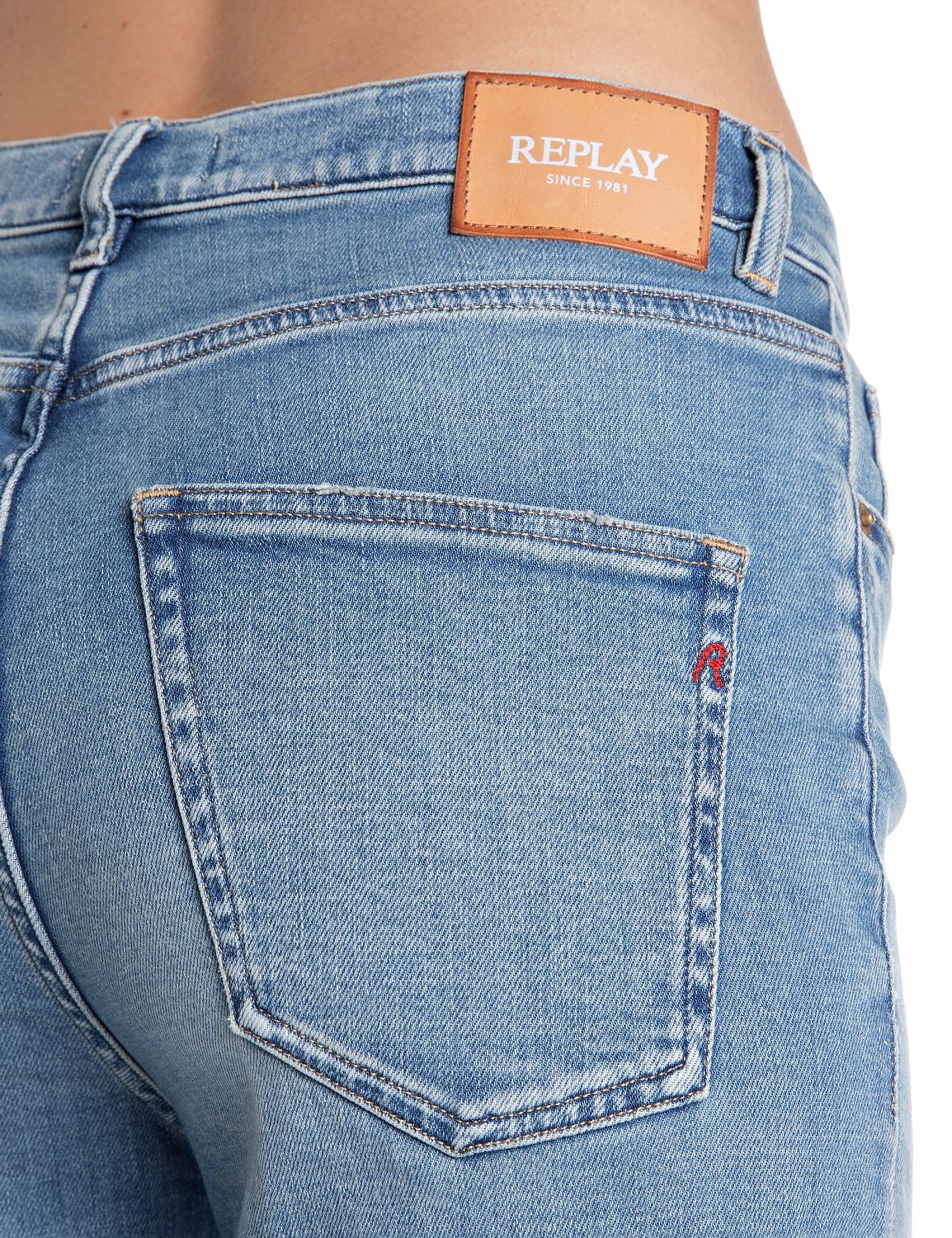 Replay Straight-Jeans »MELJA«, mit weitem Bein