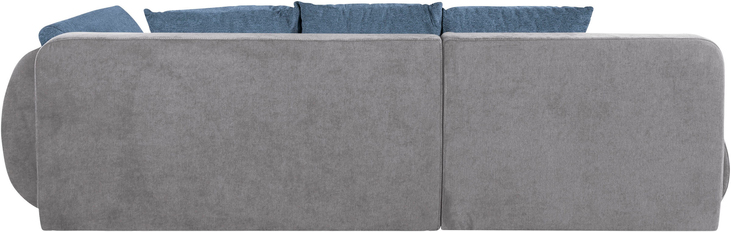 INOSIGN Ecksofa »Imola, elegant und modern, aktuelle Steppung im Sitz, bequem, L-Form«, frei im Raum stellbar, wahlweise mit Bettfunktion und Bettkasten