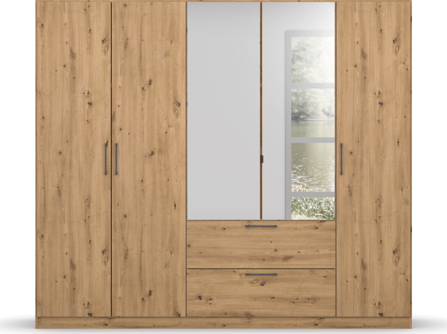 OTTO home Drehtürenschrank "Kleiderschrank Schrank Garderobe Wäscheschrank günstig online kaufen