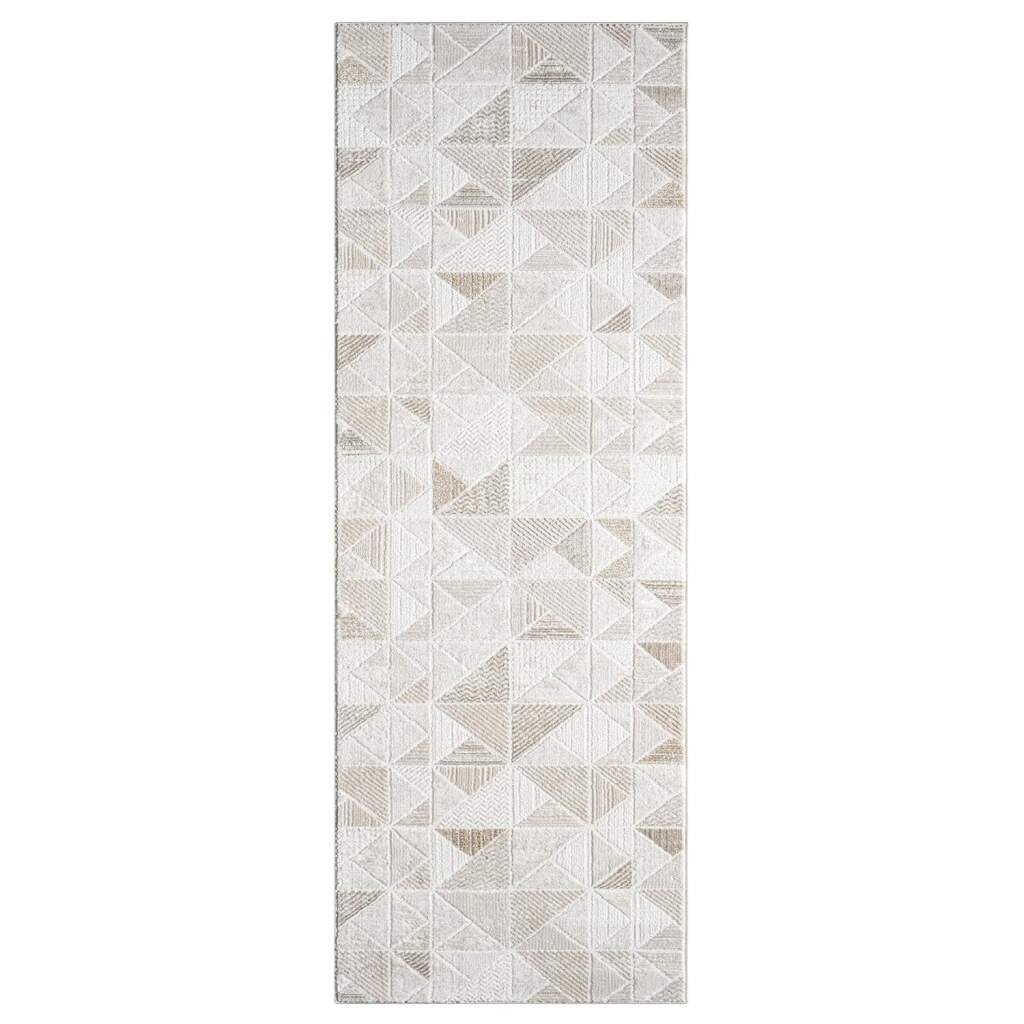 Thumbnail - Carpet City Teppich "ANTIK231" rechteckig 10 mm Höhe Kurzflor, 3D-Optik, Klassisch-Modern für Wohnzimmer, Schlafzimmer