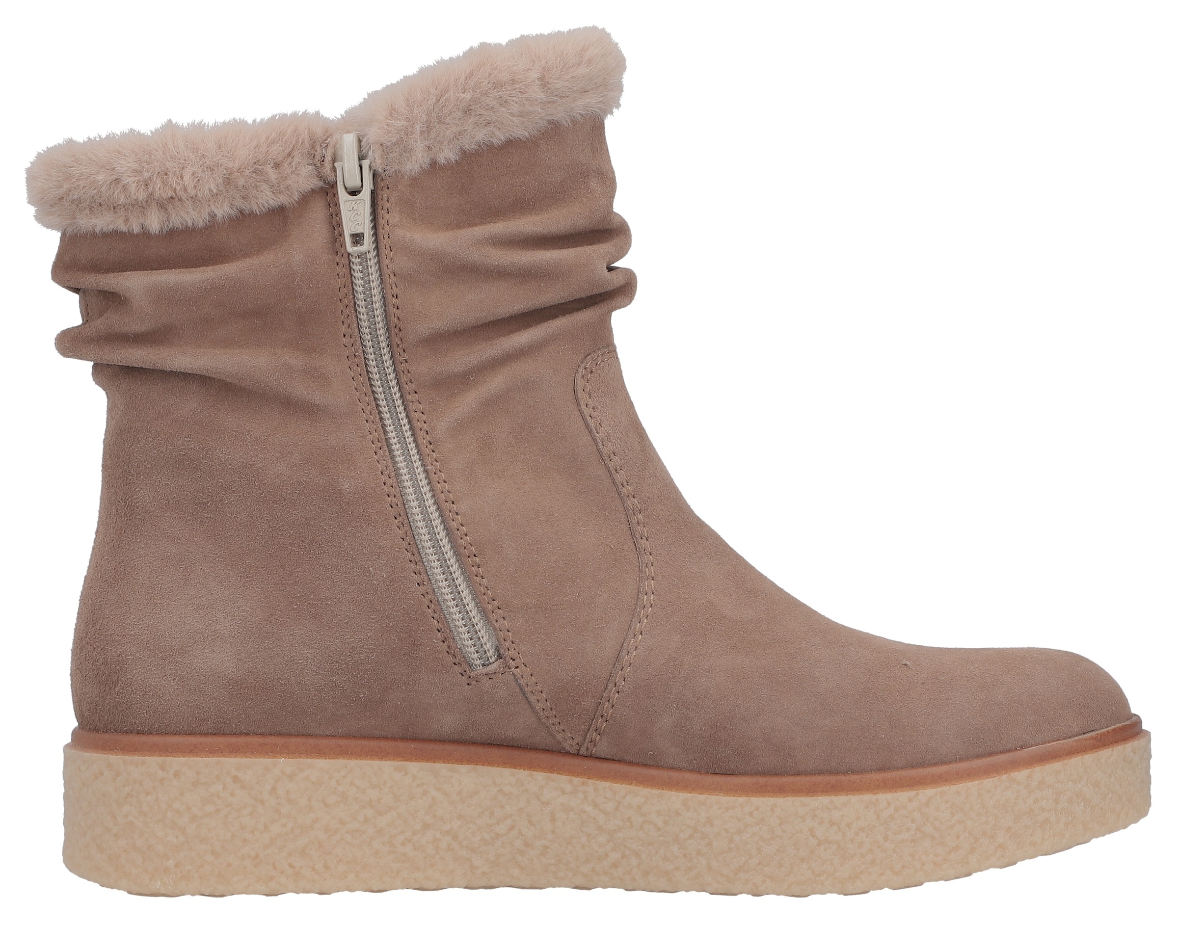 Rieker Winterboots, Stiefelette, slouchy Schaft, mit Innenreißverschluss