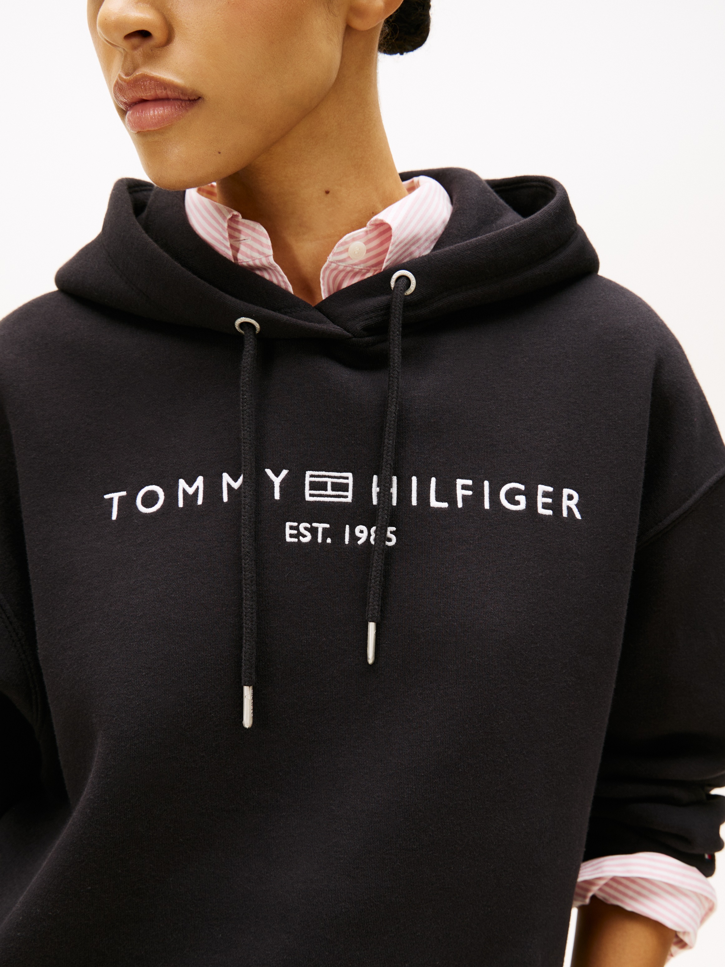 Tommy Hilfiger Kapuzensweatshirt "CORP LOGO MDRN HOODIE" günstig online kaufen