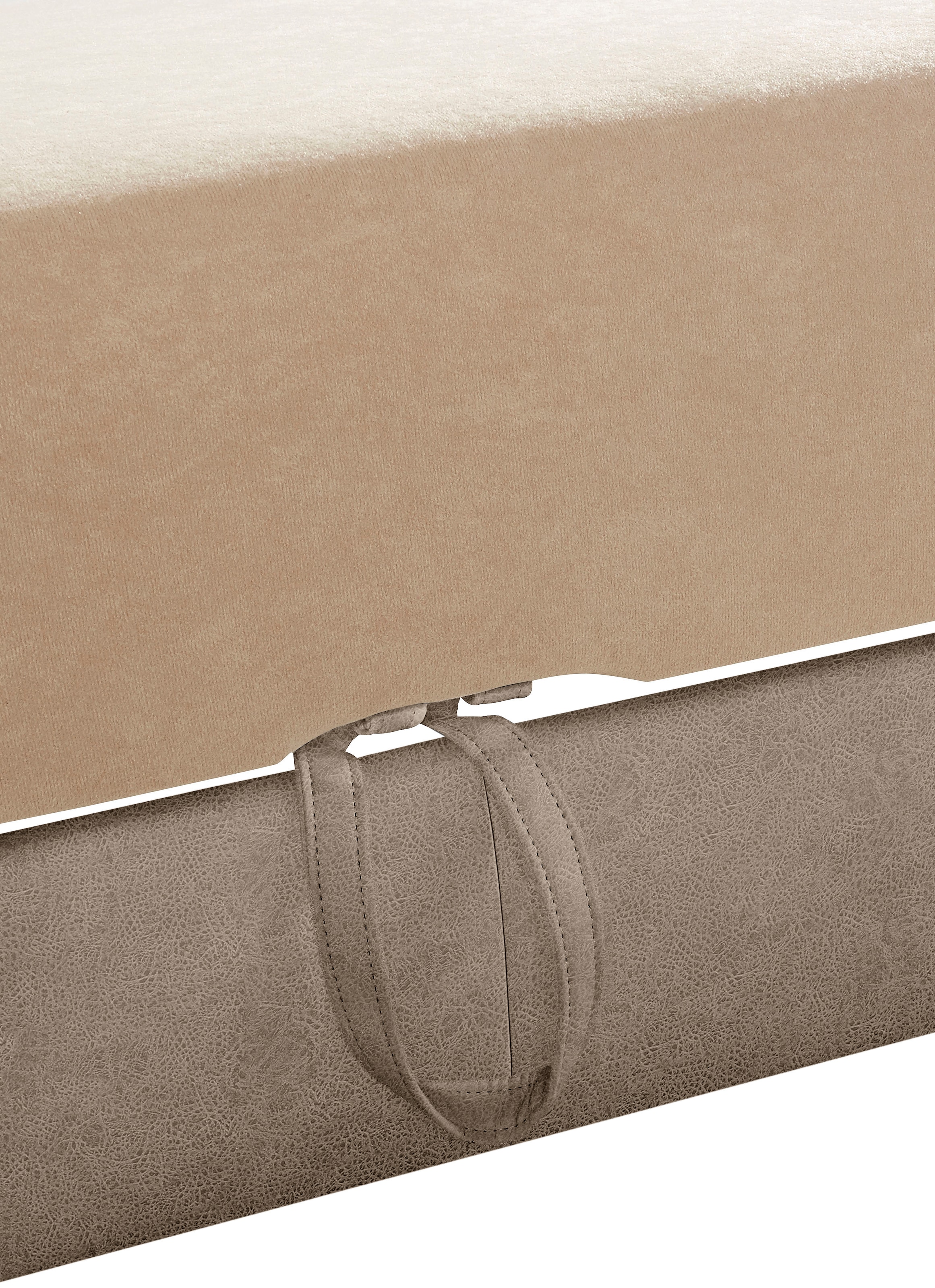 exxpo - sofa fashion Ecksofa »Elio, kompakt und komfortabel, bequem und zeitloses Design, L-Form«, wahlweise mit Bettfunktion