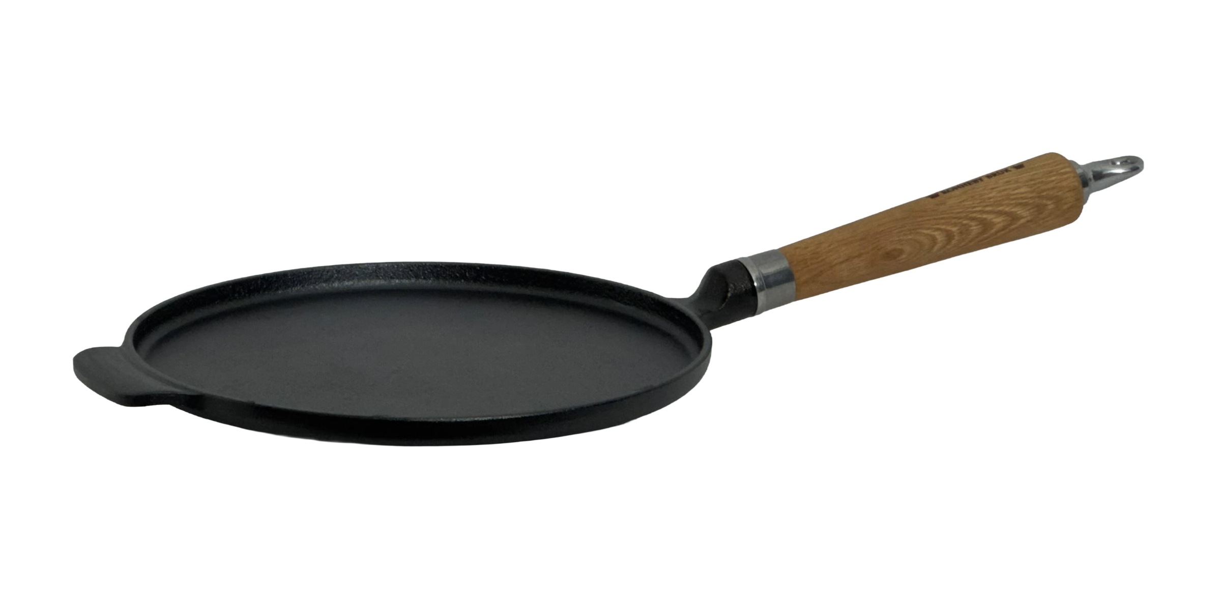 Ronneby Bruk Crêpepfanne "Maestro Crépe-Pfanne, Ø 24 cm, mit Holzgriff" Gusseisen 1 tlg.