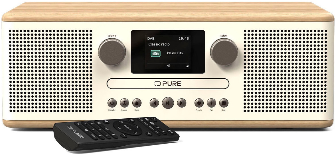 Pure Digitalradio (DAB+) »Classic C-D6«, (Bluetooth Digitalradio (DAB+)-FM-Transmitter-UKW mit RDS 30 W)