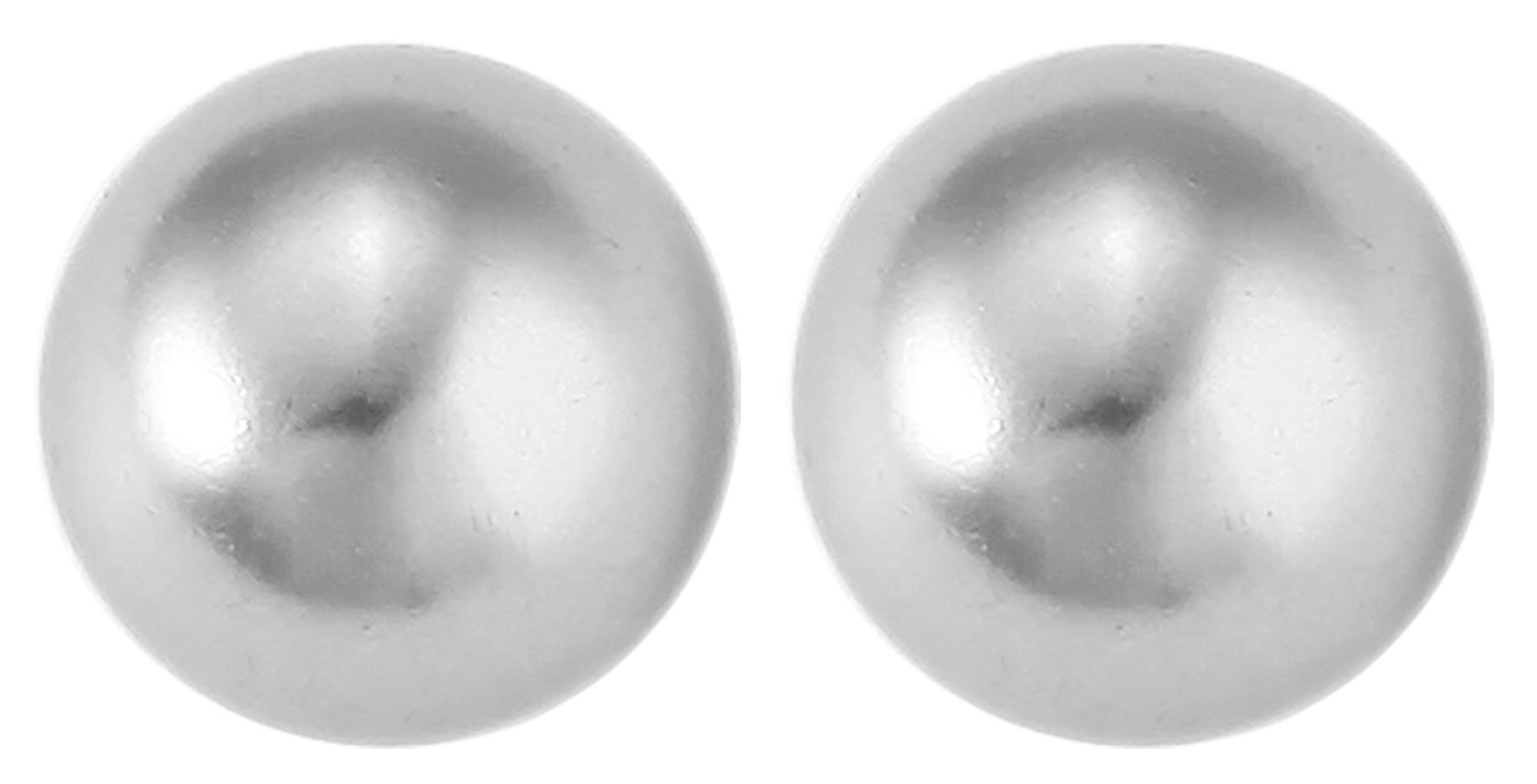 Adelia´s Paar Ohrhänger "Ohrringe – Ohrstecker aus 925 Silber mit Perle" Zum Verschenken – ideal zum einfach so