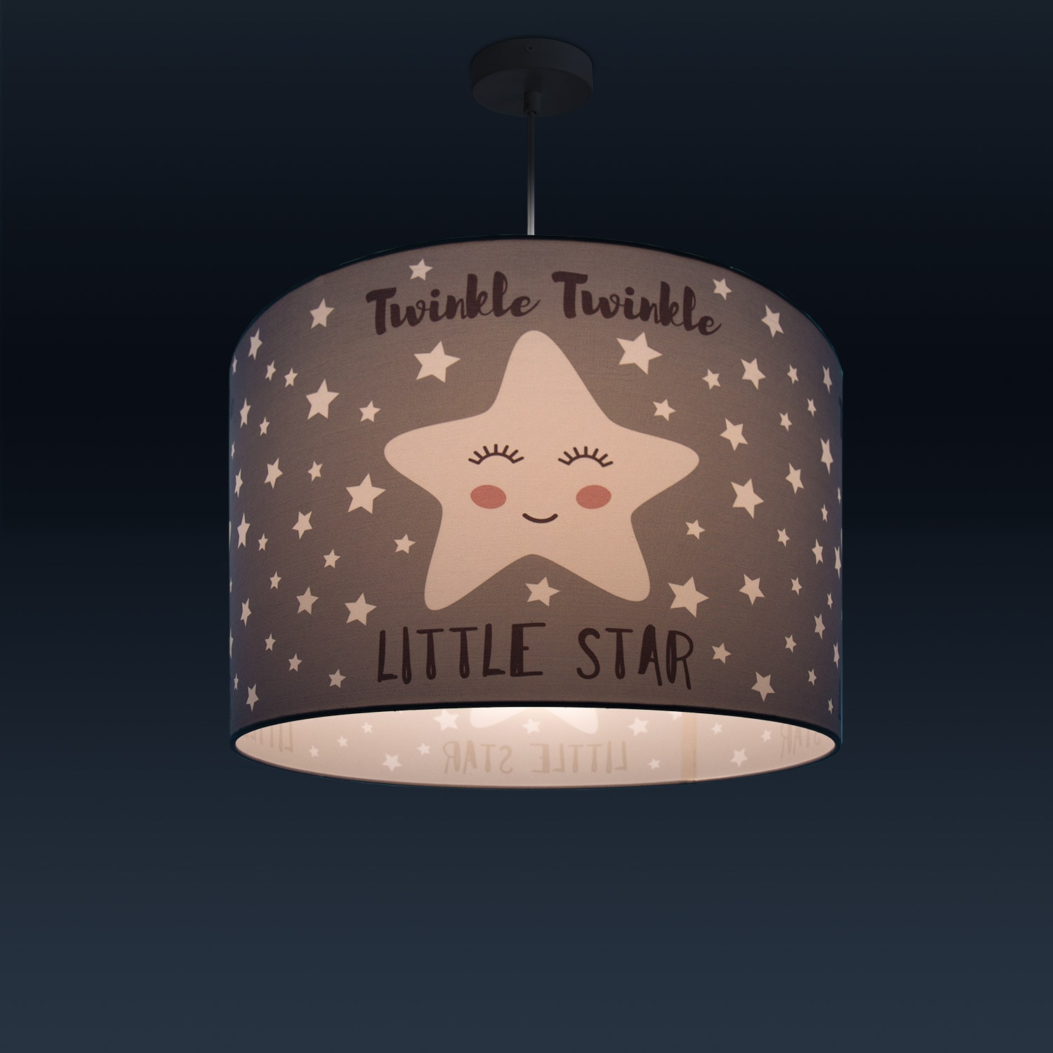 Paco Home Pendelleuchte »Aleyna 105«, 1 flammig-flammig, Kinderlampe  Deckenlampe LED Kinderzimmer Sternen Motiv E27 | BAUR