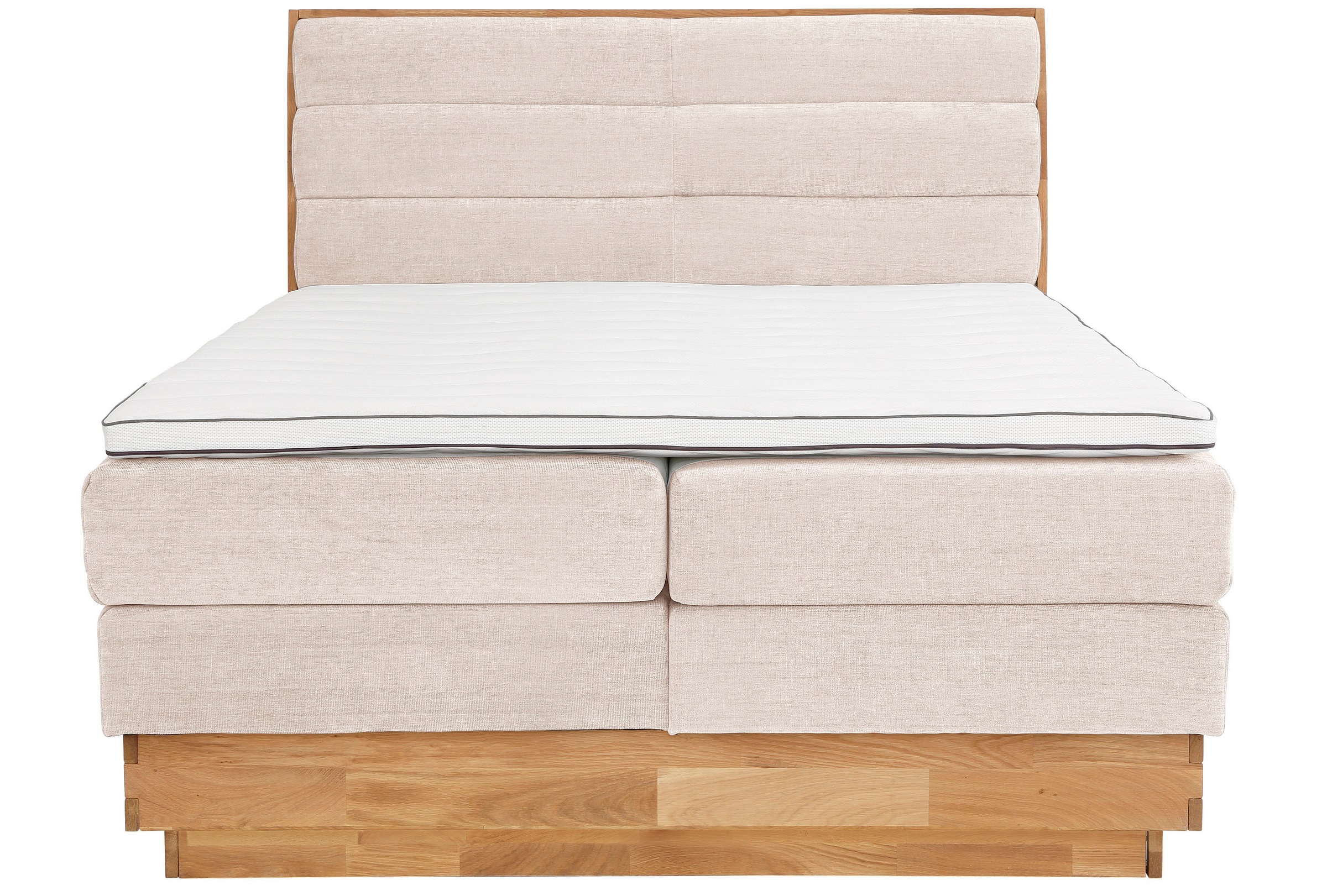 Thumbnail - OTTO home Boxspringbett "Jenna" ohne LED-Beleuchtung, mit zertifizierten, recycelten Bezugsstoffen