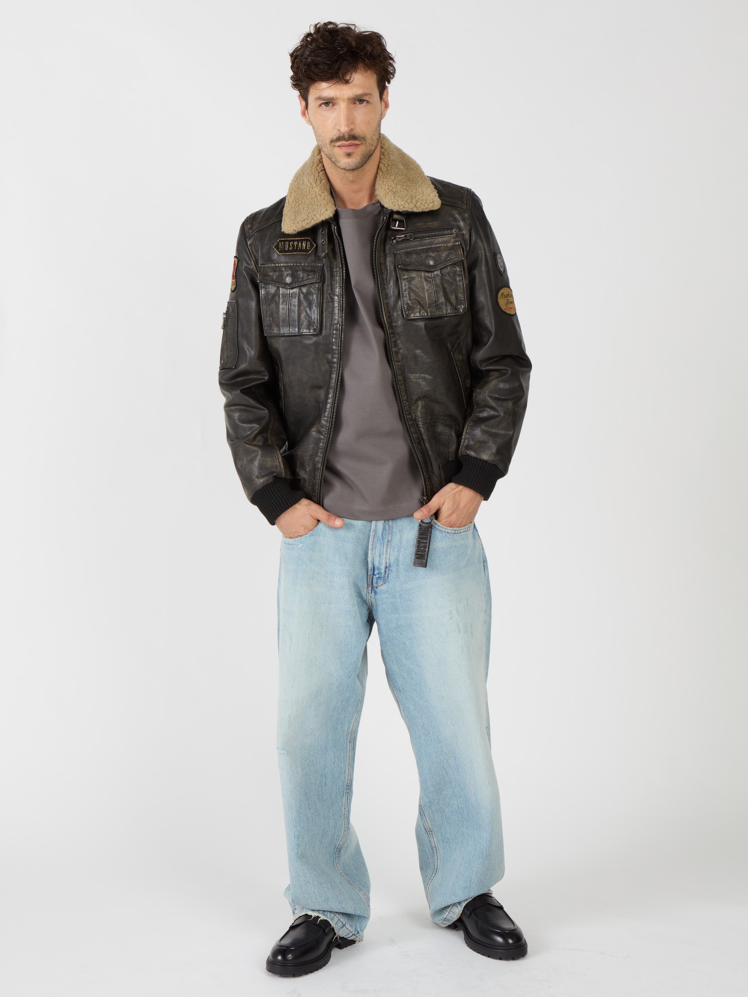 MUSTANG Lederjacke »Karlstad«