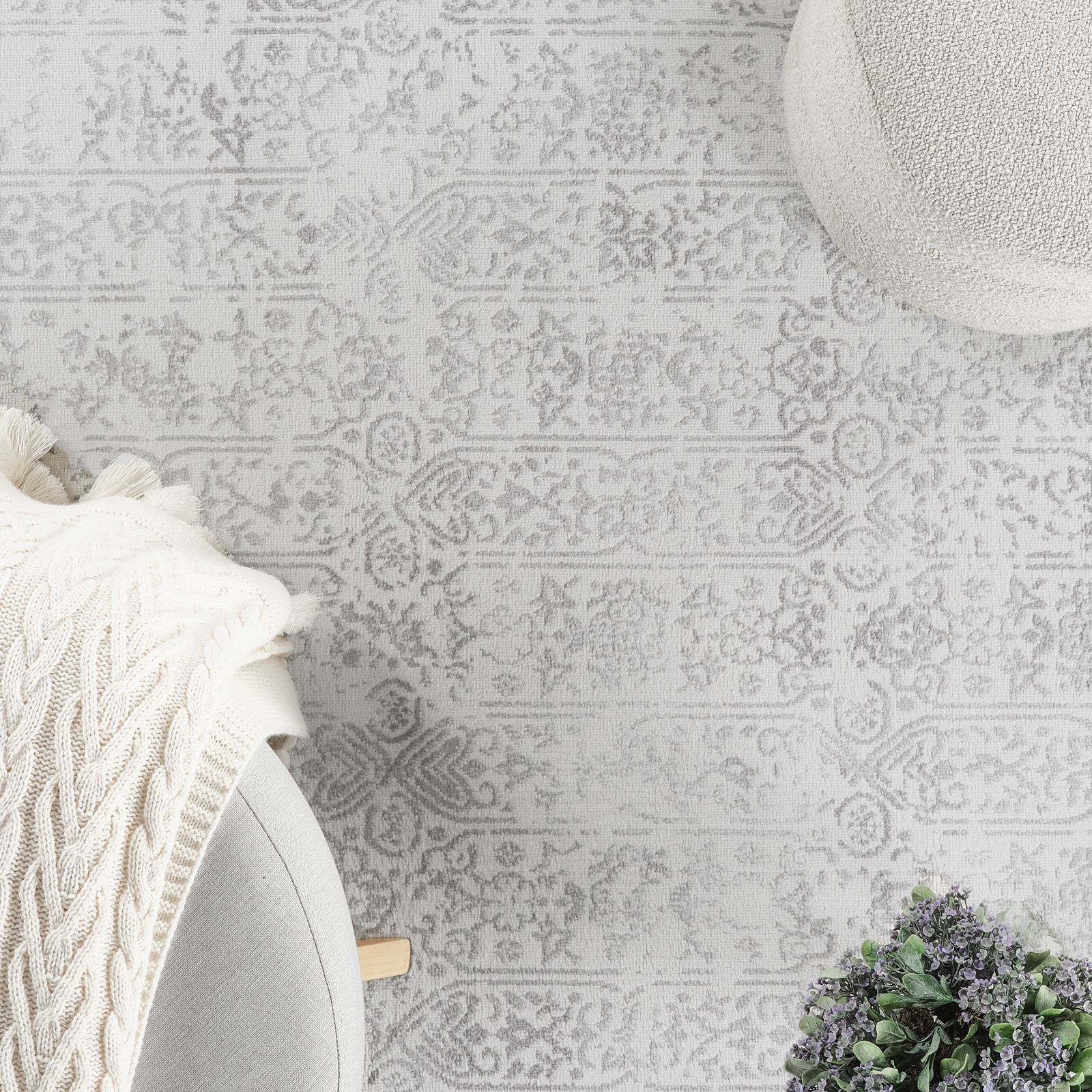 Livabliss Teppich »OTTAWA« rechteckig 9 mm Höhe Vintage Orientteppich, Kurzflor Boho Wohnzimmerteppich, Läufer