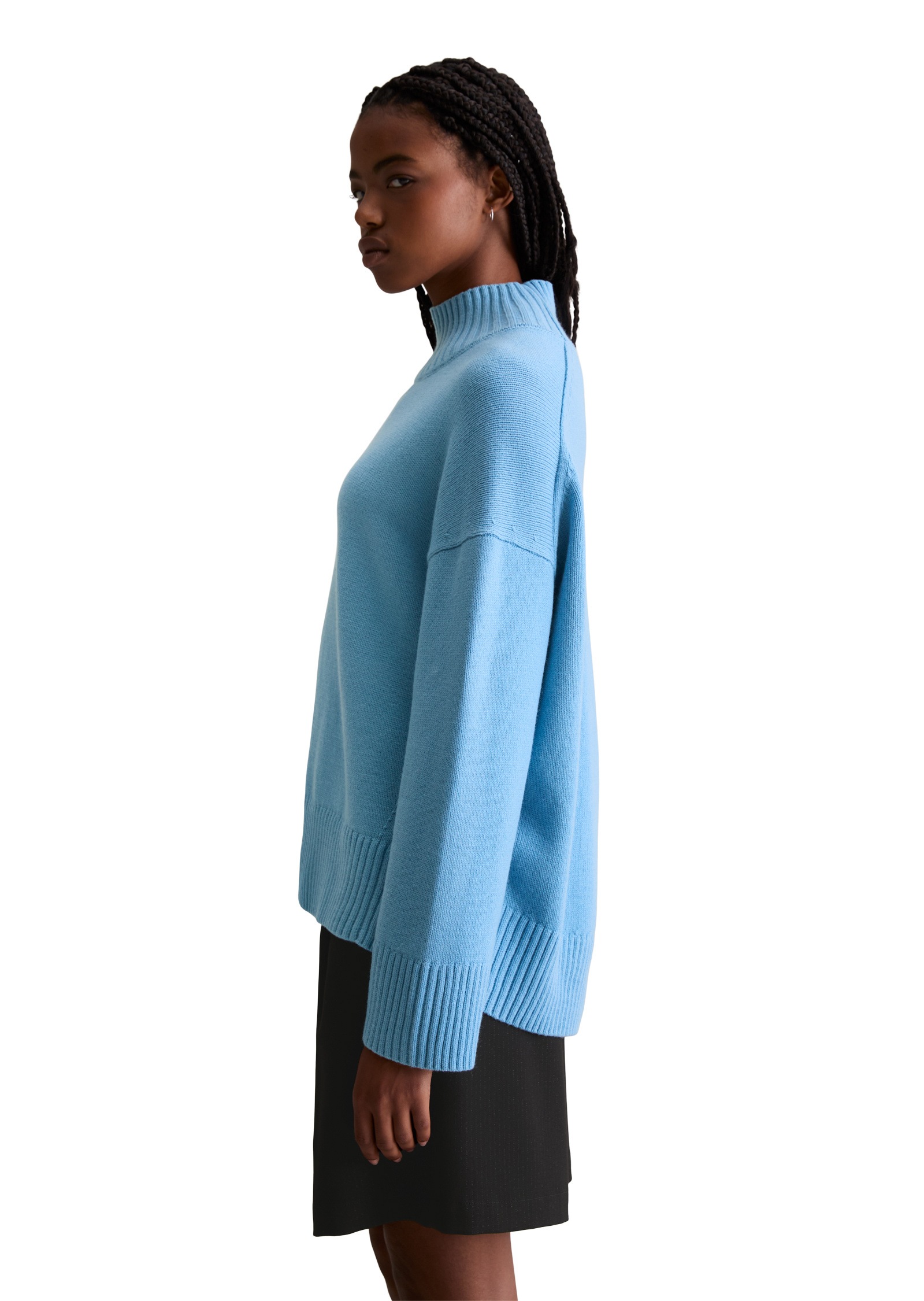 Marc OPolo DENIM Stehkragenpullover "aus softem Wolle-Mix" günstig online kaufen