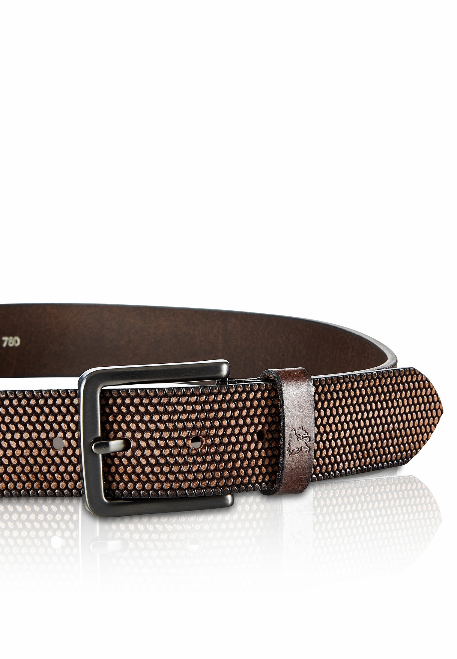 LERROS Ledergürtel "Gürtel *Lewis* aus geprägtem Büffelleder" günstig online kaufen