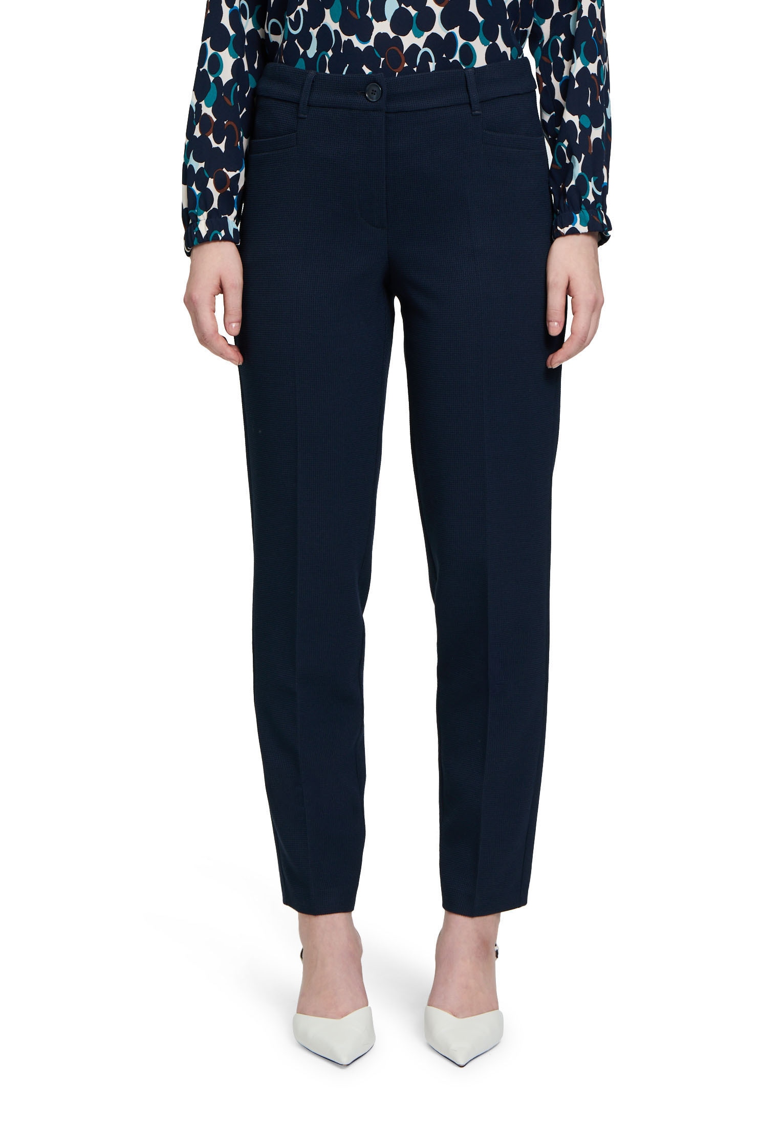 Betty Barclay Bügelfaltenhose "Betty Barclay Damen Businesshose mit Biesen" günstig online kaufen