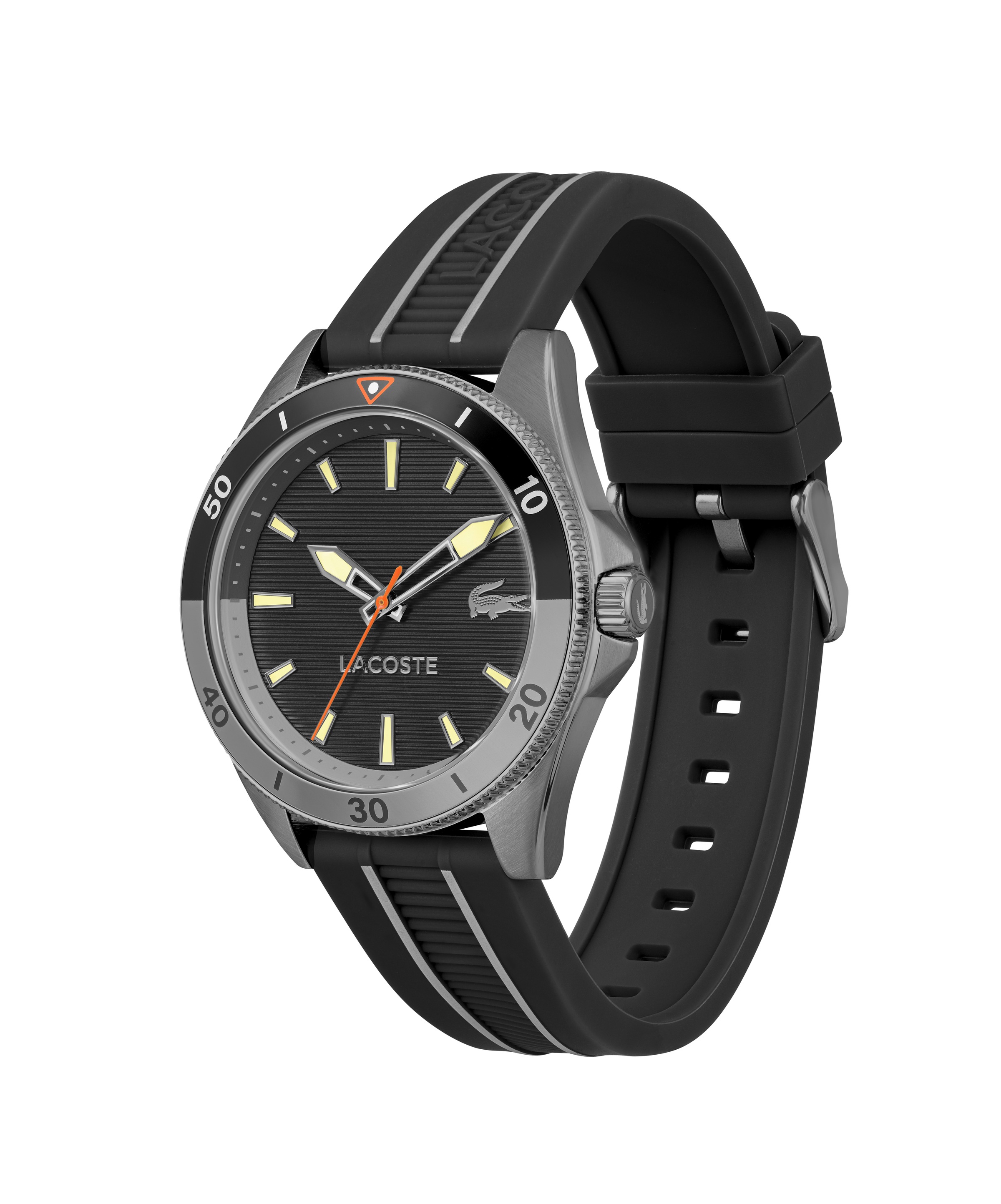 Lacoste Quarzuhr »MAINSAIL« Armbanduhr, Herrenuhr, Silikonarmband, analog