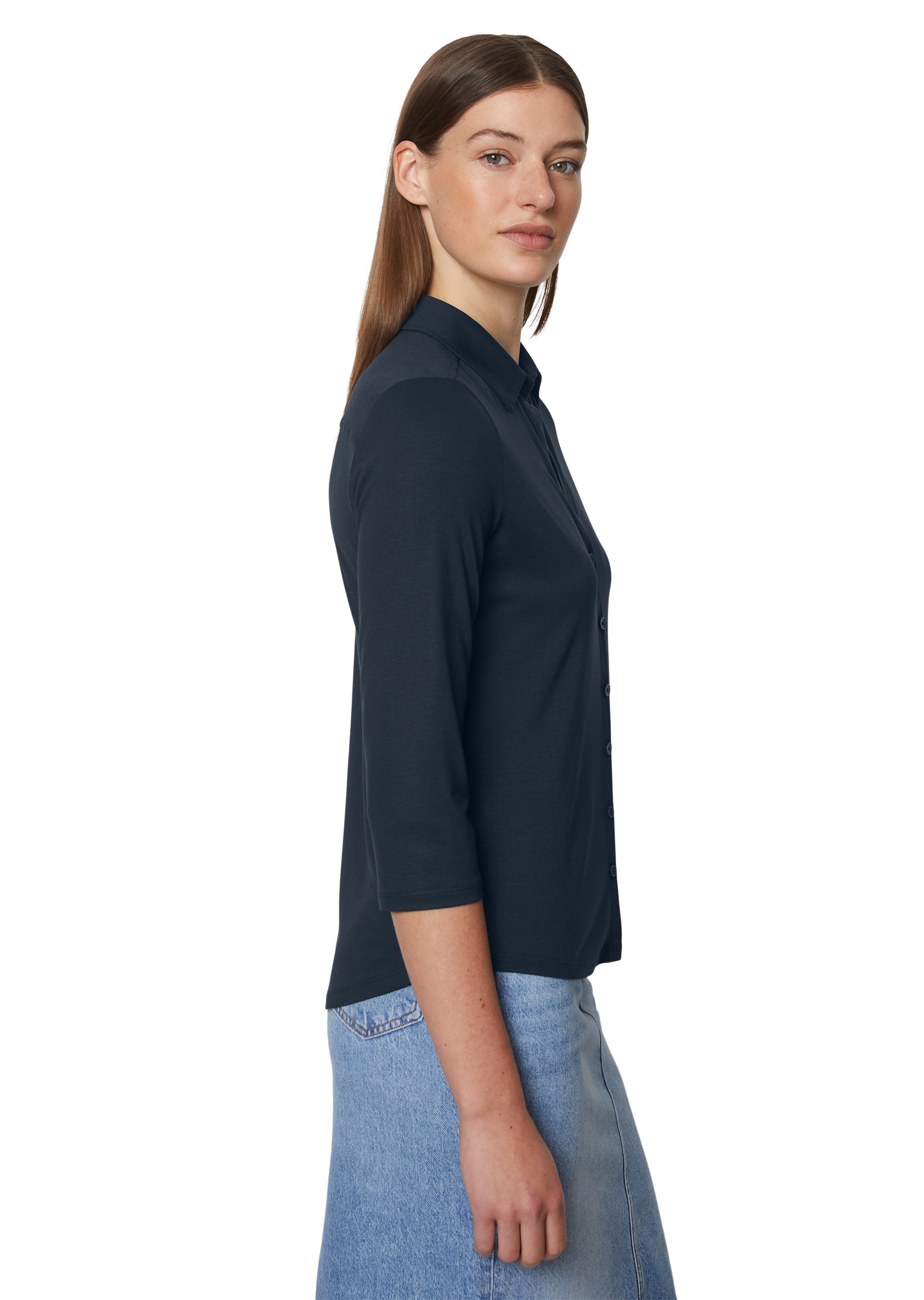 Marc O'Polo Blusenshirt »aus LENZING™ ECOVERO™«