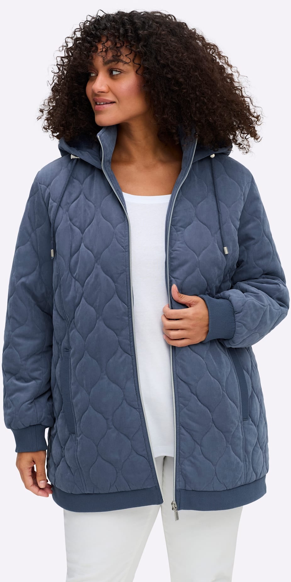 Sheego Blouson, mit Kapuze günstig online kaufen