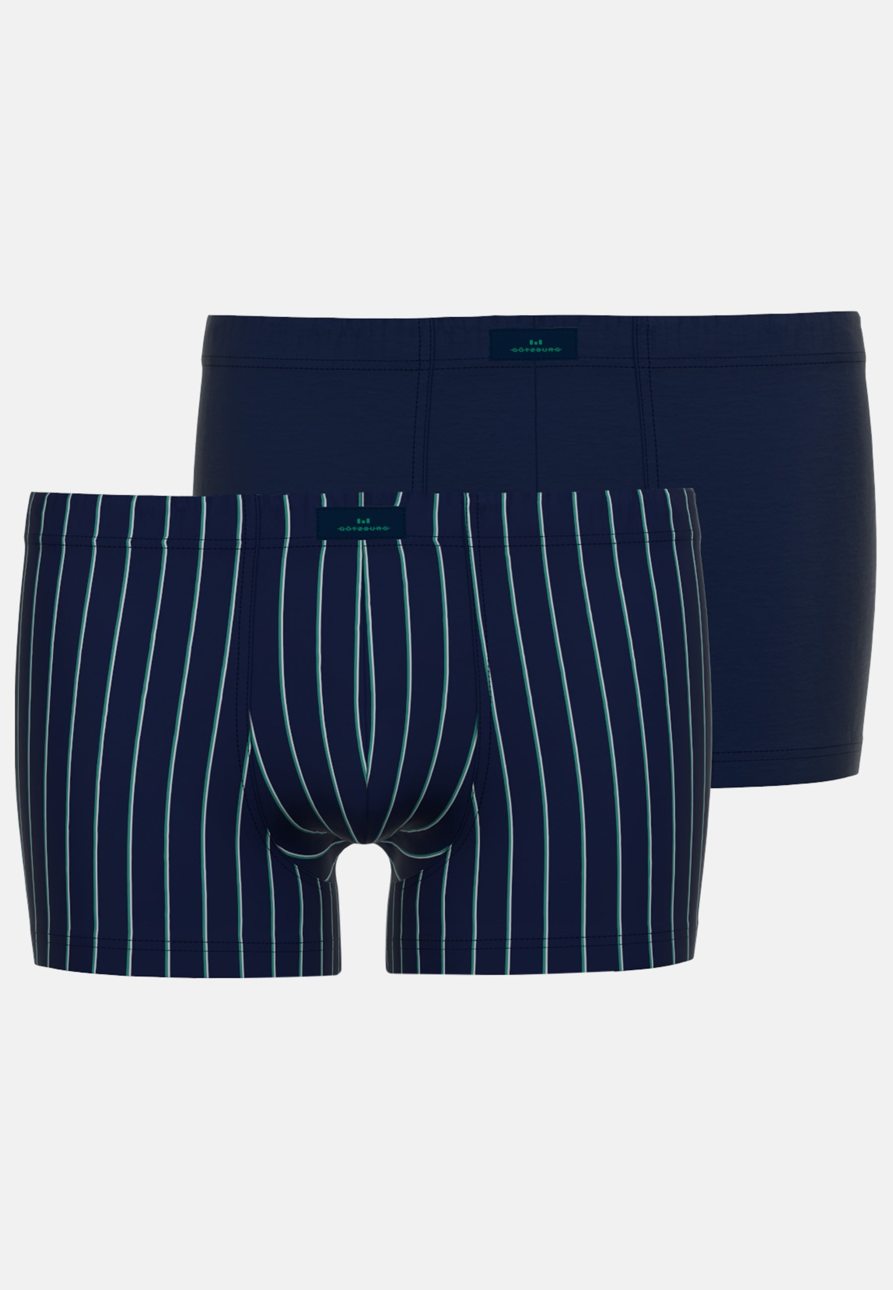 GÖTZBURG Boxershorts "Bray", (2er Pack), mit doppellagigem Frontbereich günstig online kaufen