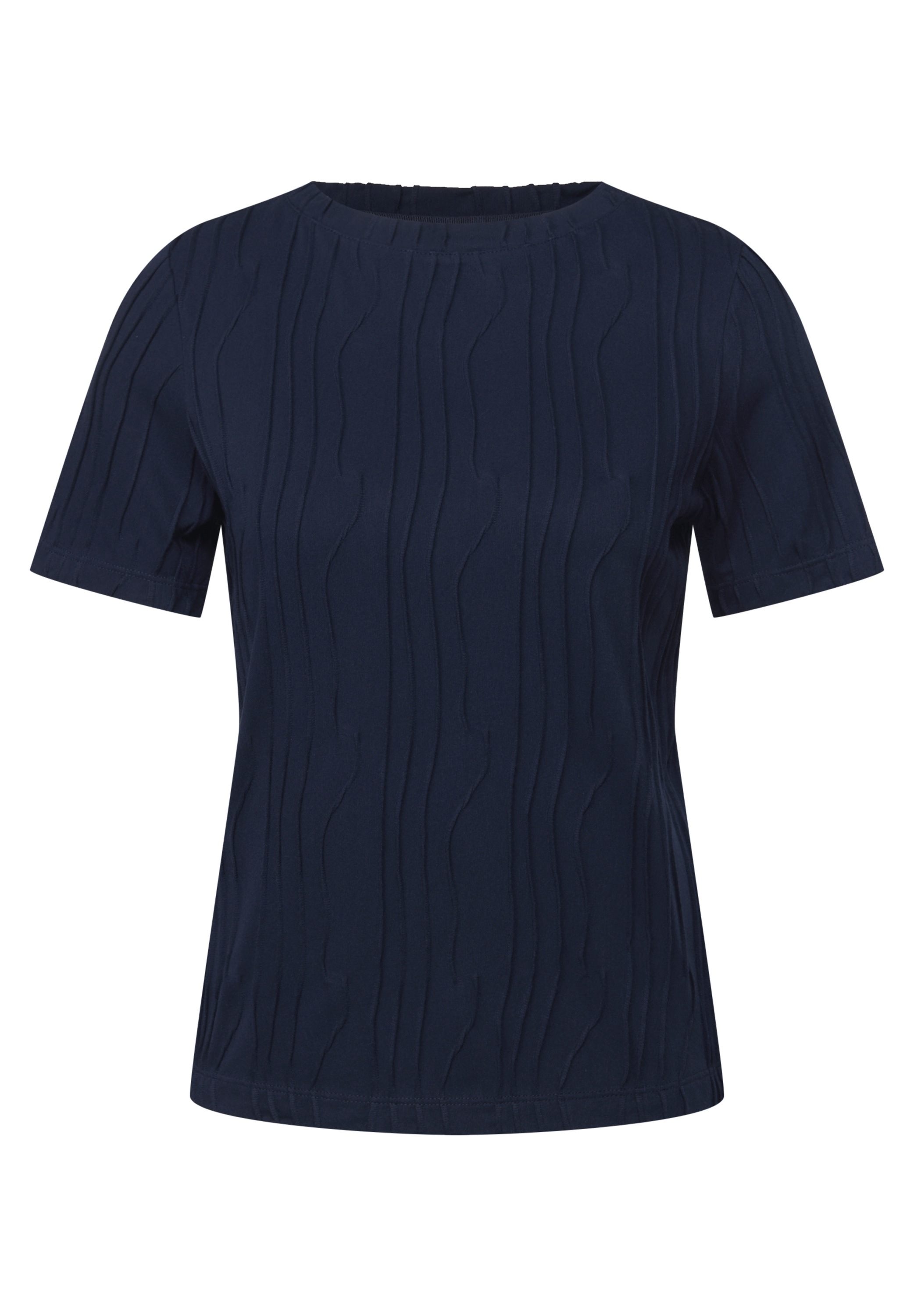 Cecil T-Shirt, aus softem Materialmix