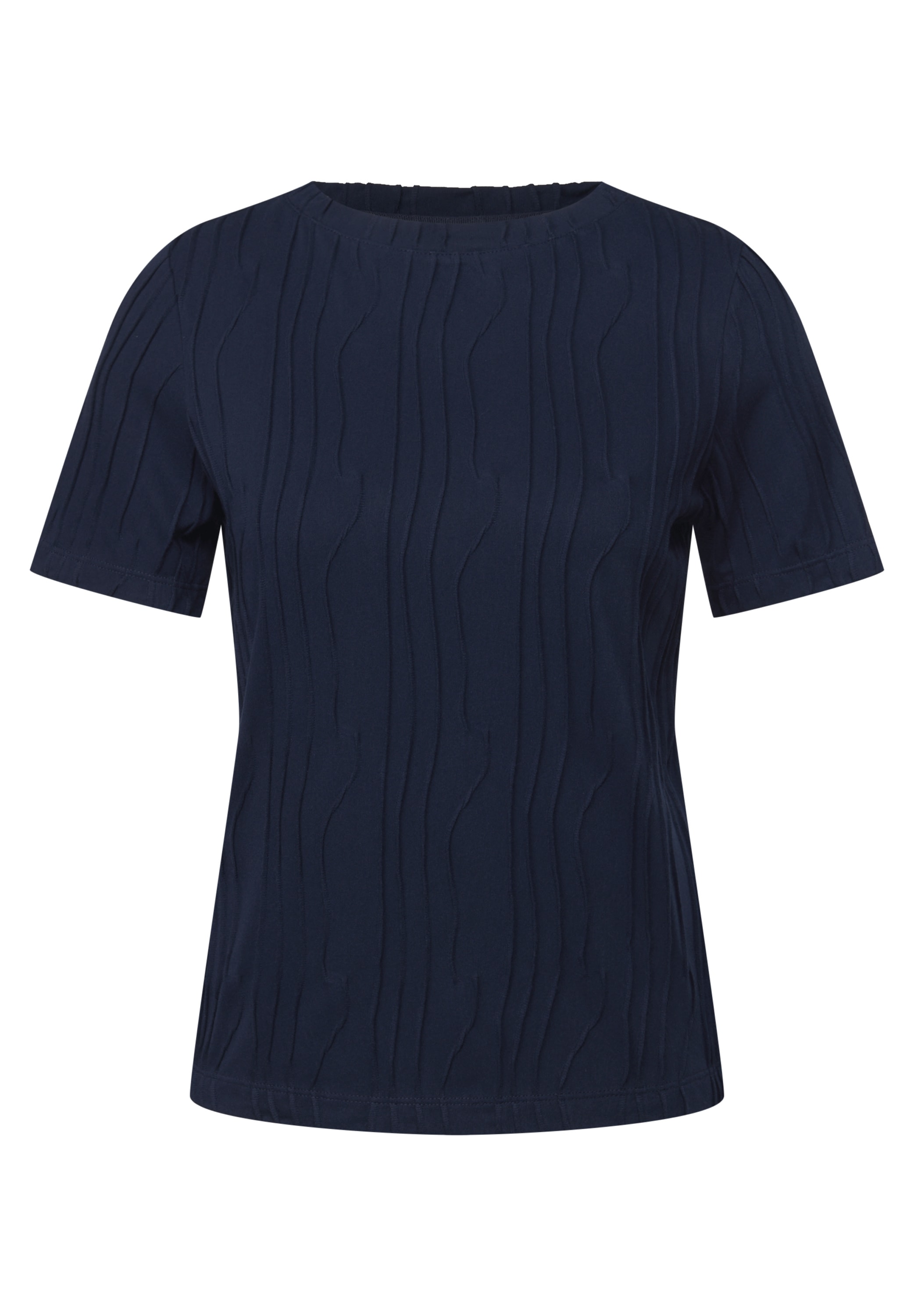 Cecil T-Shirt, aus softem Materialmix günstig online kaufen