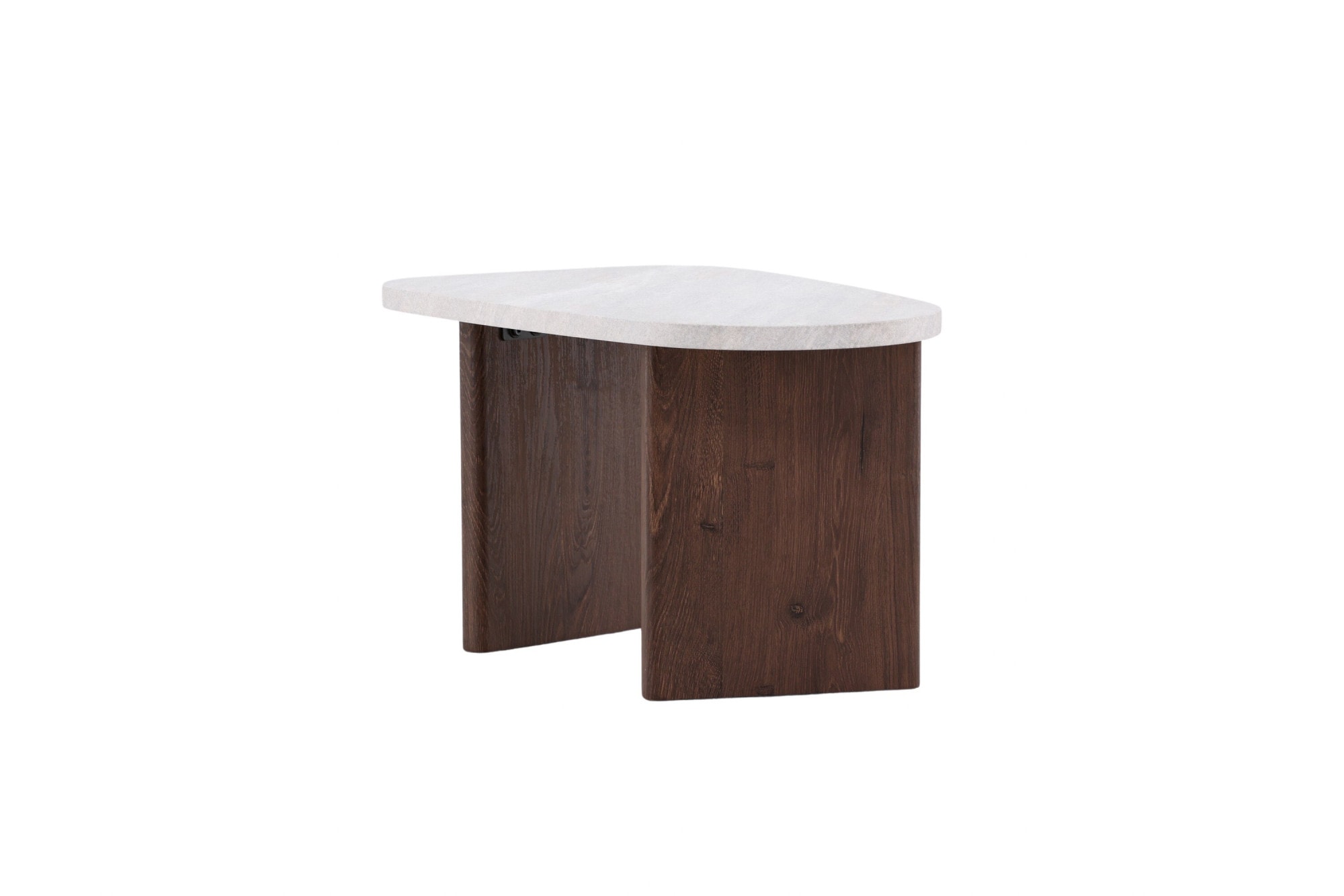Venture Home Beistelltisch »Grönvik, ovaler Beistelltisch, modern & vielseitig, 70 × 45 cm« Ablagetisch, MDF, oval, niedrig, kompakt, wohnlich