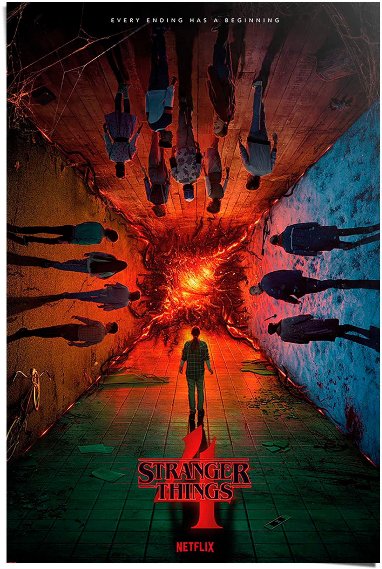 Reinders! Poster »Stranger Things - has a | BAUR beginning« every kaufen ending