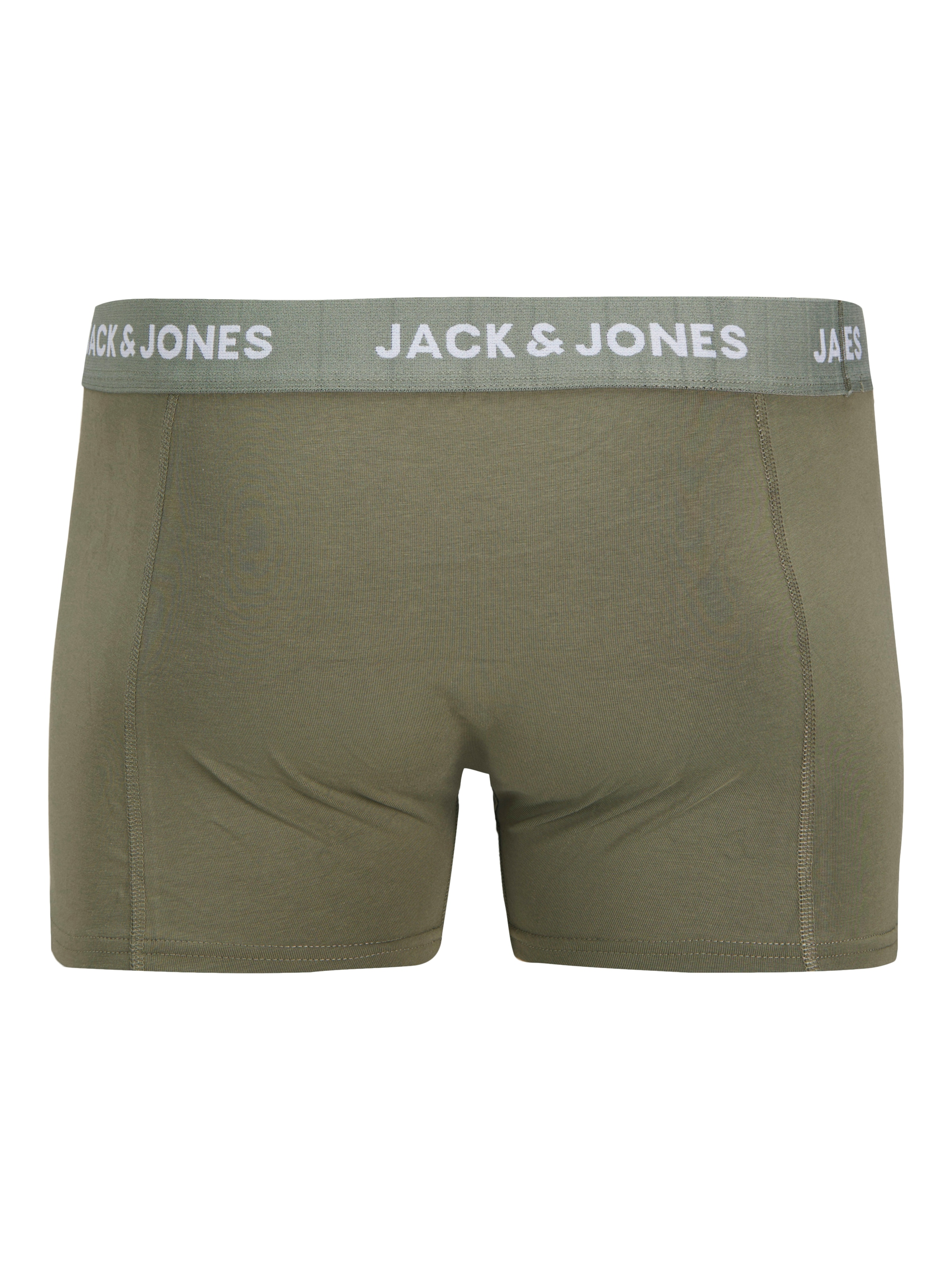 Jack & Jones Trunk »JACROB SOLID TRUNKS 3 PACK SN«, (3 St.), mit Logo Schriftzug