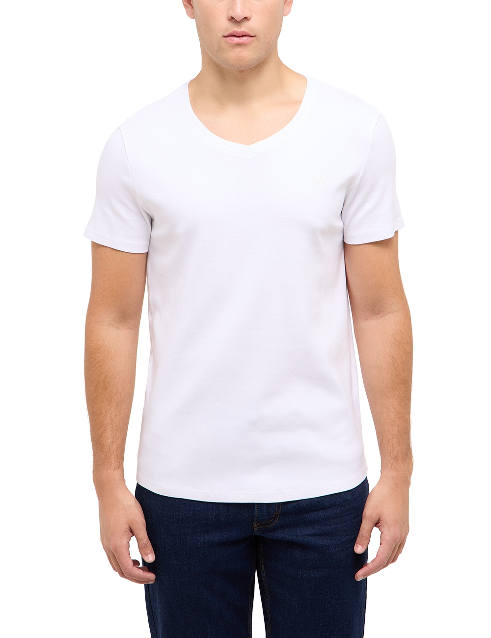 MUSTANG V-Shirt "Amado-V-neck" Slim fit günstig online kaufen