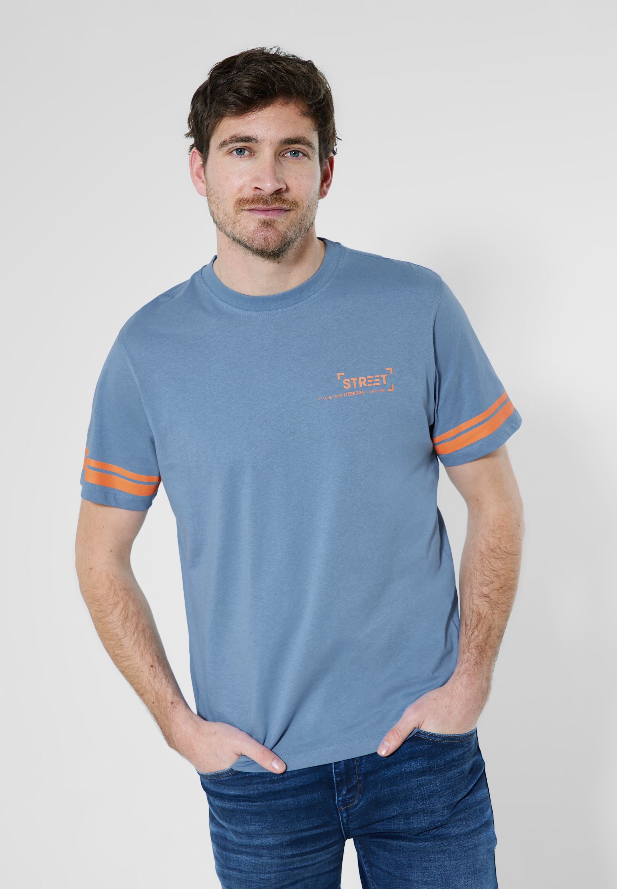 Baumwolle T-Shirt, reiner aus BAUR ▷ | kaufen STREET MEN ONE