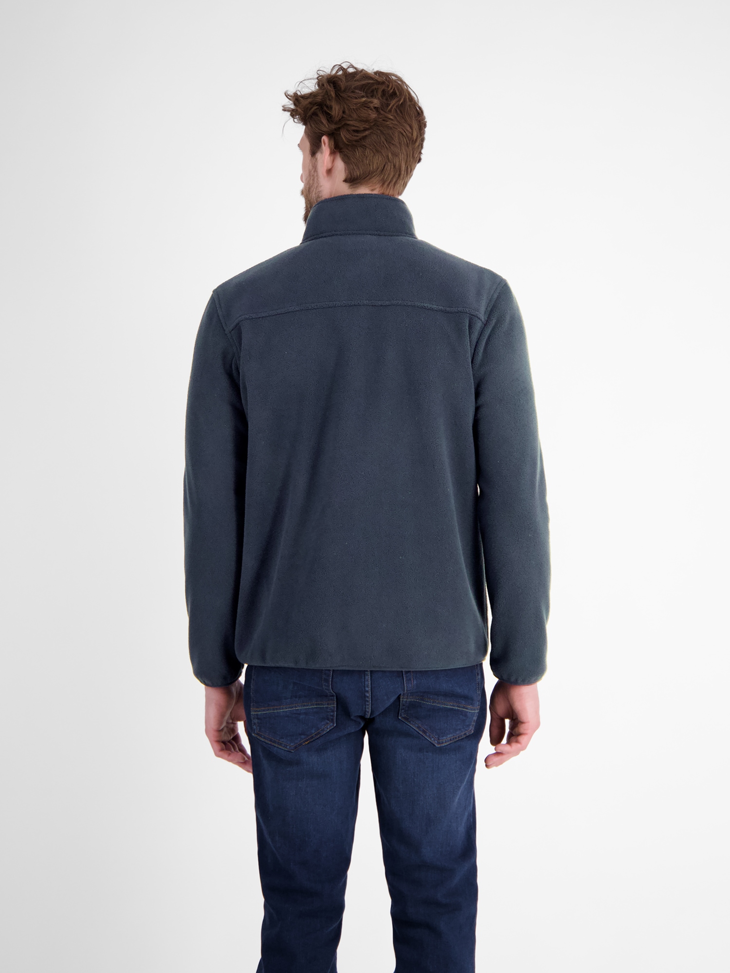 LERROS Sweatjacke »LERROS Polar-Fleece Jacke, sportiv«