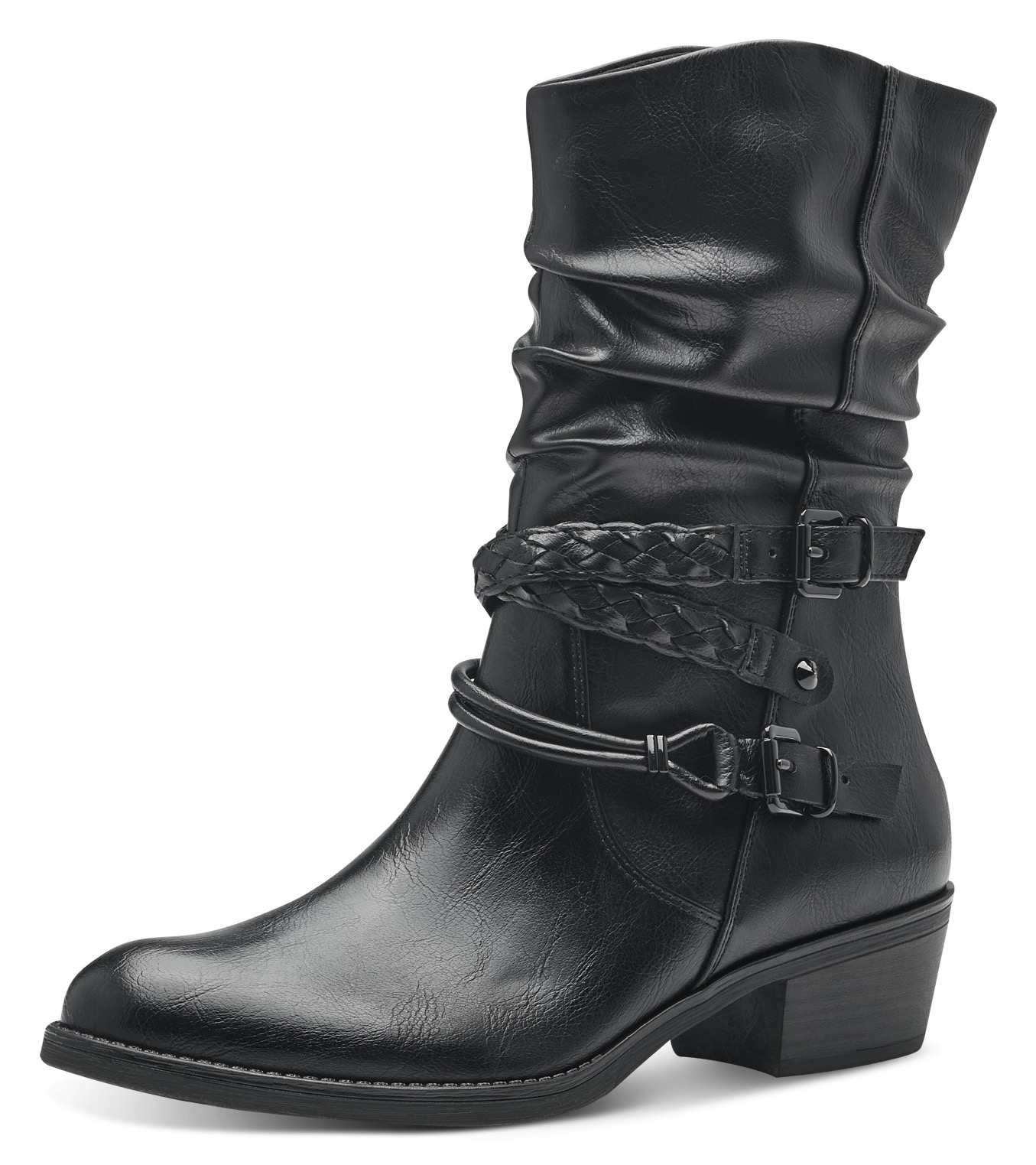 Cowboy Stiefelette, mit schönen Zierriemchen