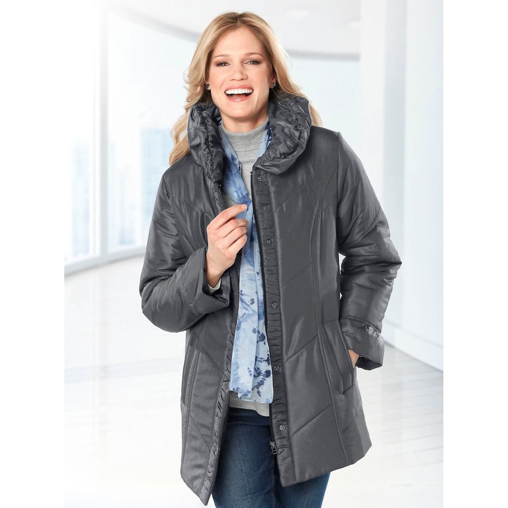 Classic Basics Steppjacke, ohne Kapuze